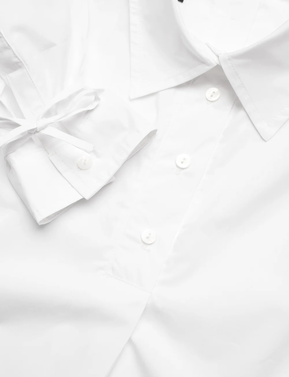 ALOHAS - Adara White Shirt - langärmlige hemden - white - 2