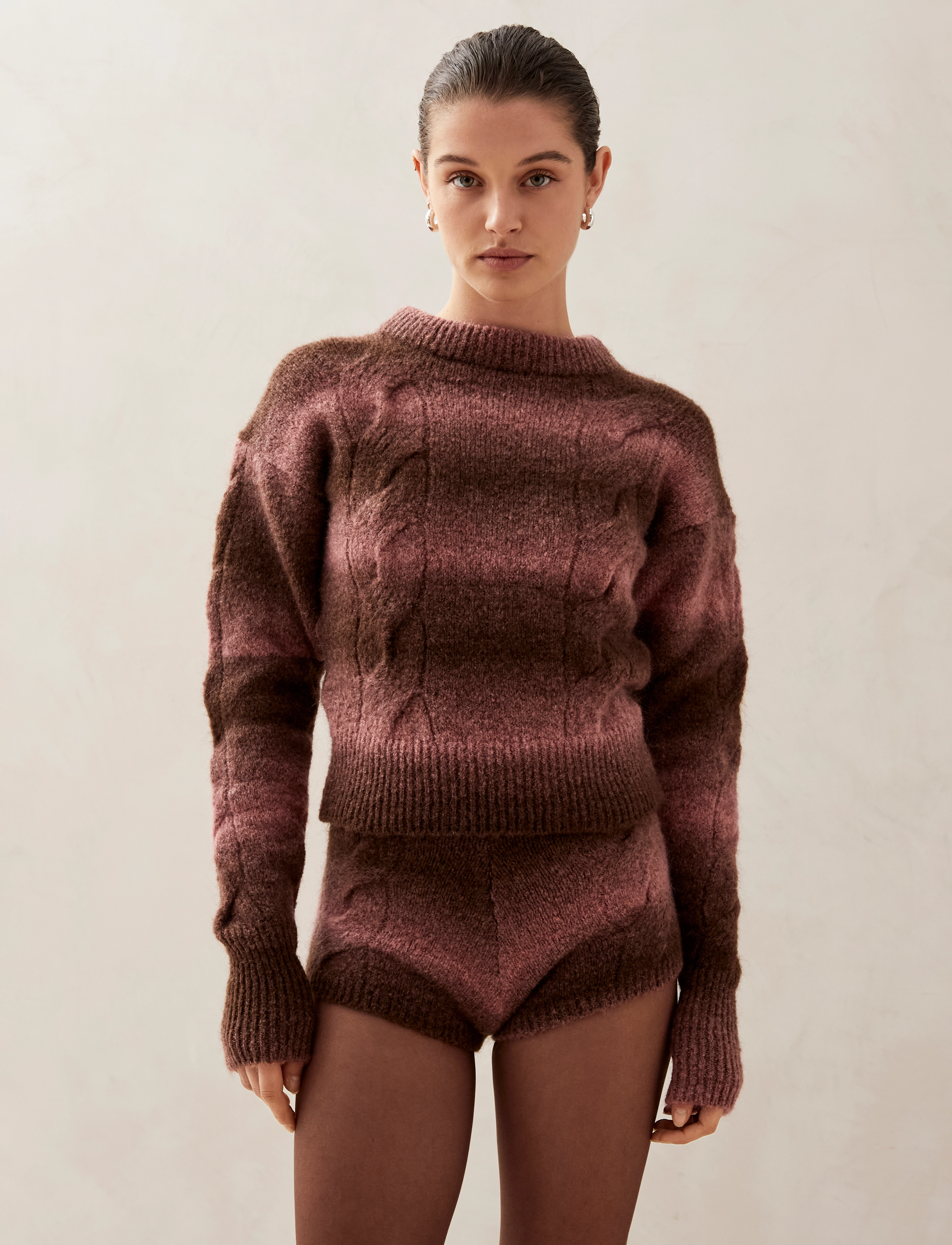 ALOHAS - Aspen Green Sweater - pullover - pink - 0