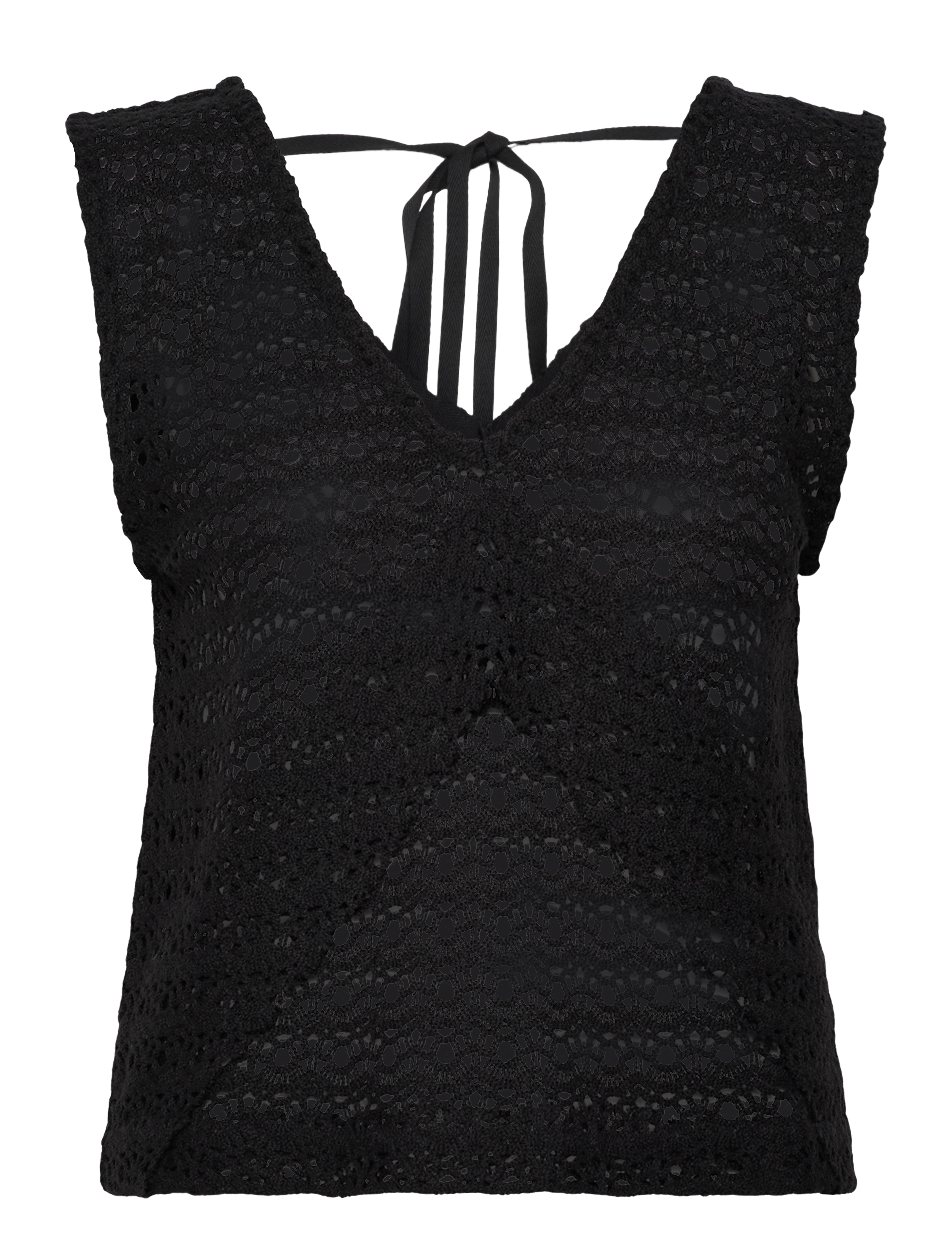 ALOHAS Kioko Black Top - Tøj - BLACK / black