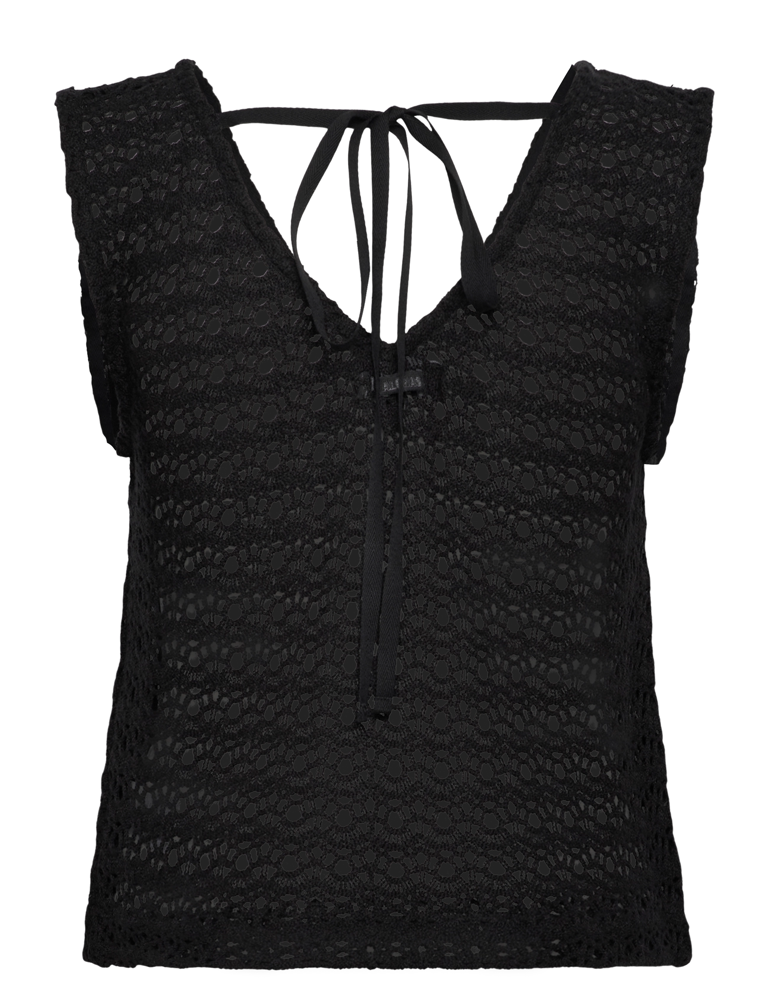 ALOHAS - Kioko Black Top - Ärmellose tops - black - 1