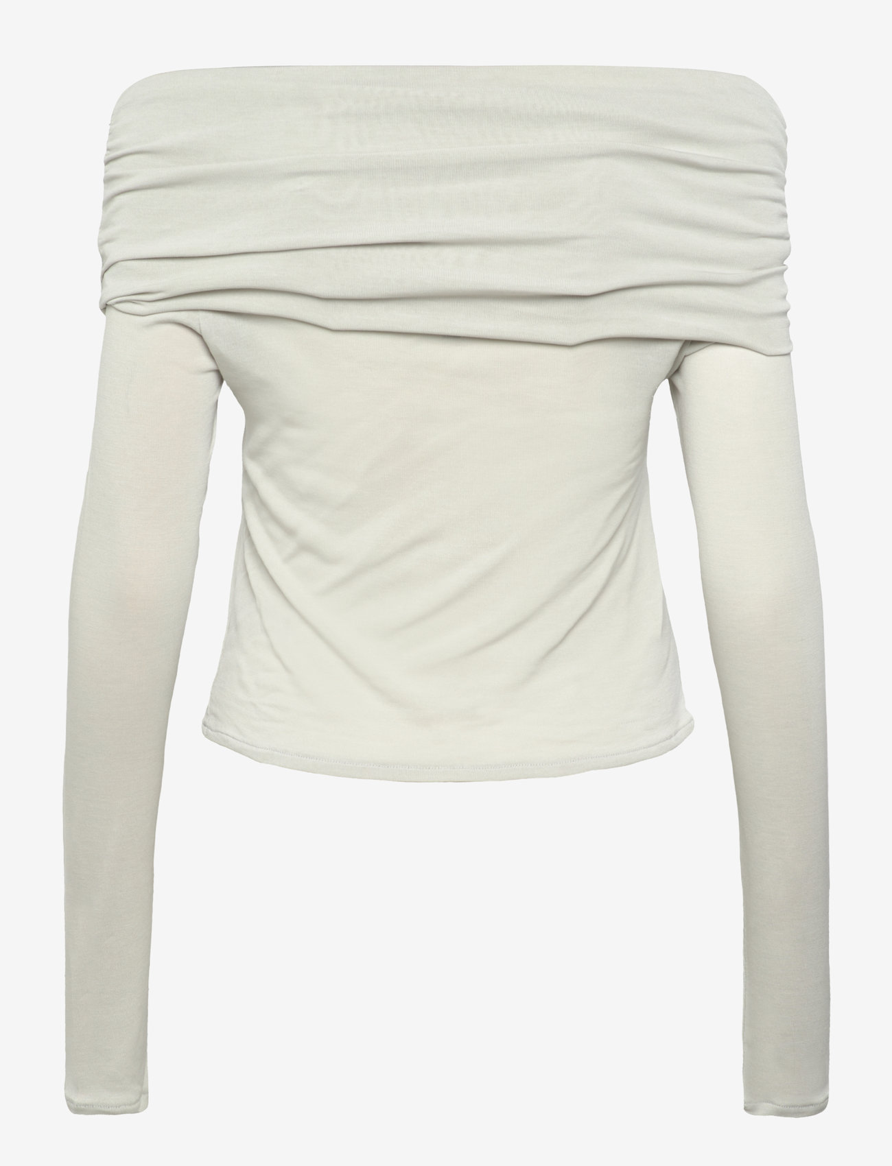 ALOHAS - Emica Gray Top - langärmlige tops - gray - 1