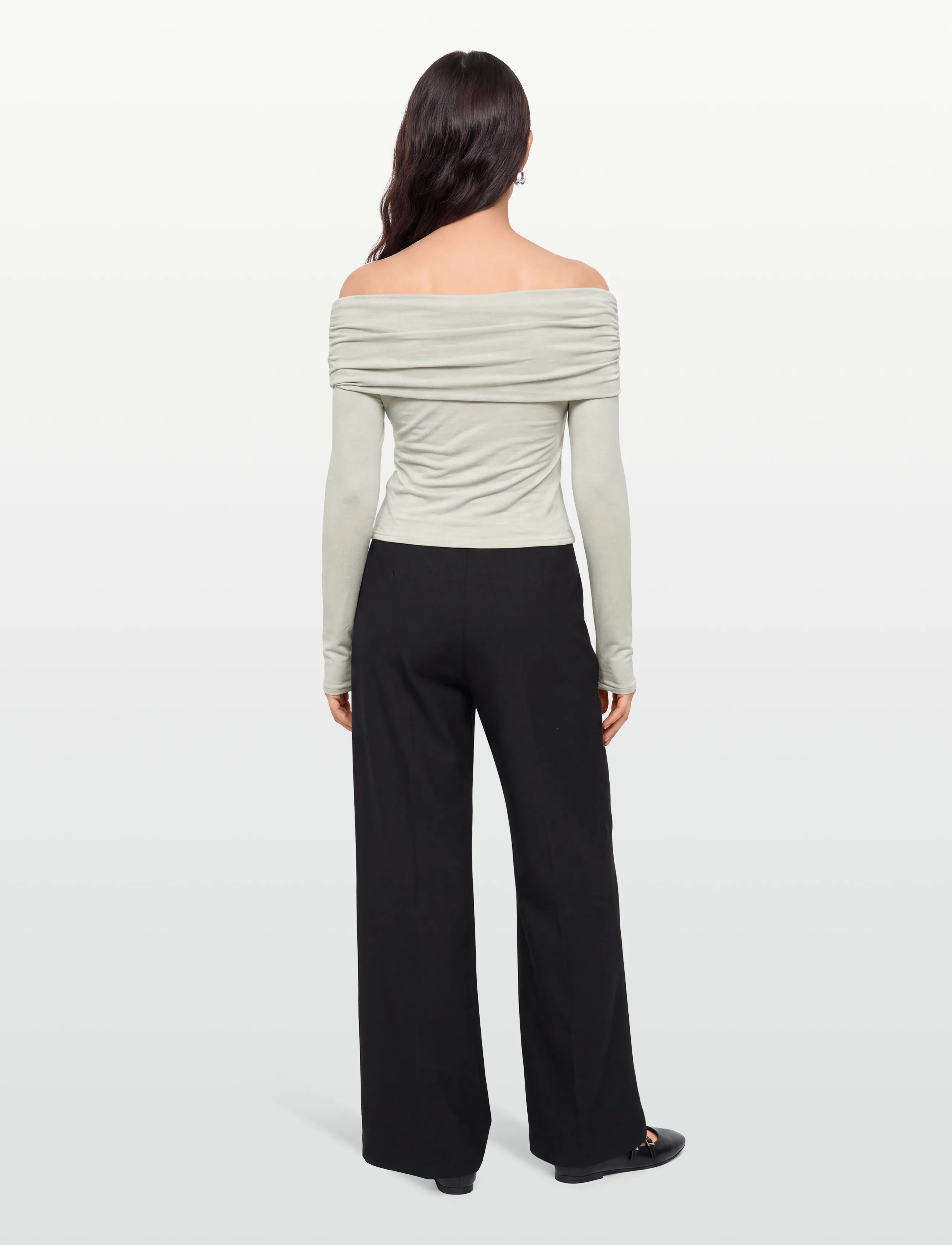 ALOHAS - Emica Gray Top - t-shirt & tops - gray - 4