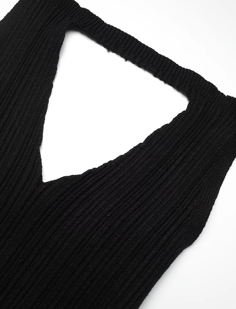 ALOHAS - Temis Black Tricot Top - linnen - black - 2