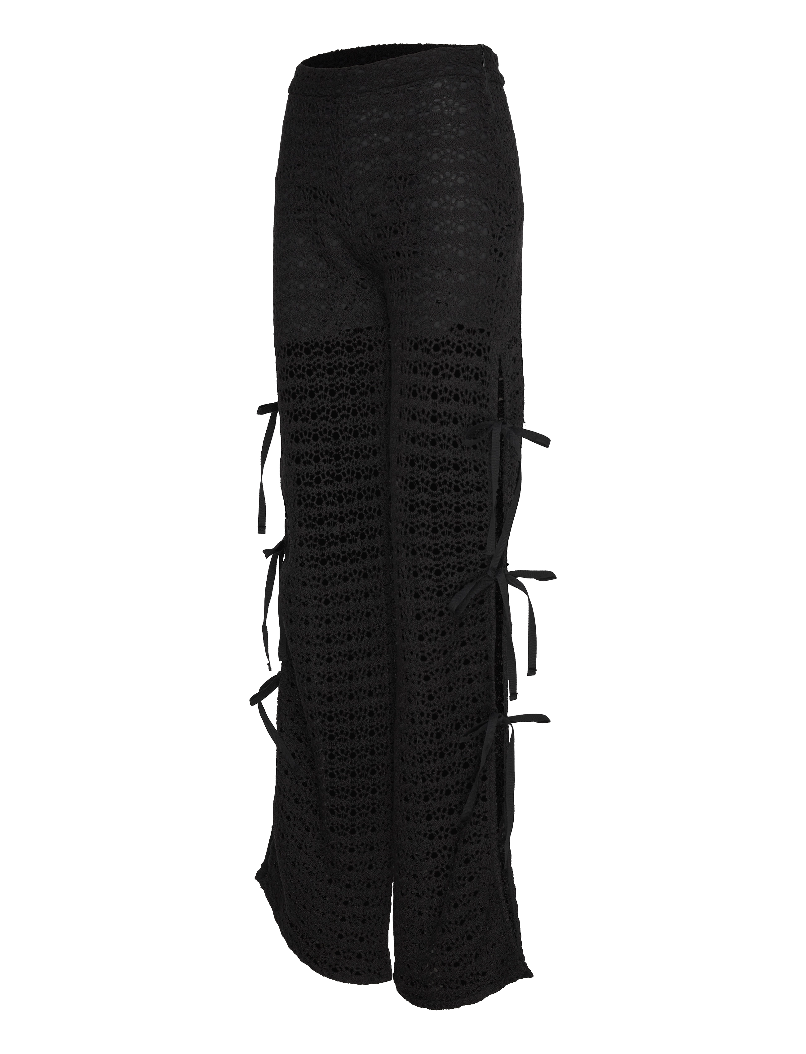 ALOHAS - Den Black Trousers - naised - black - 3