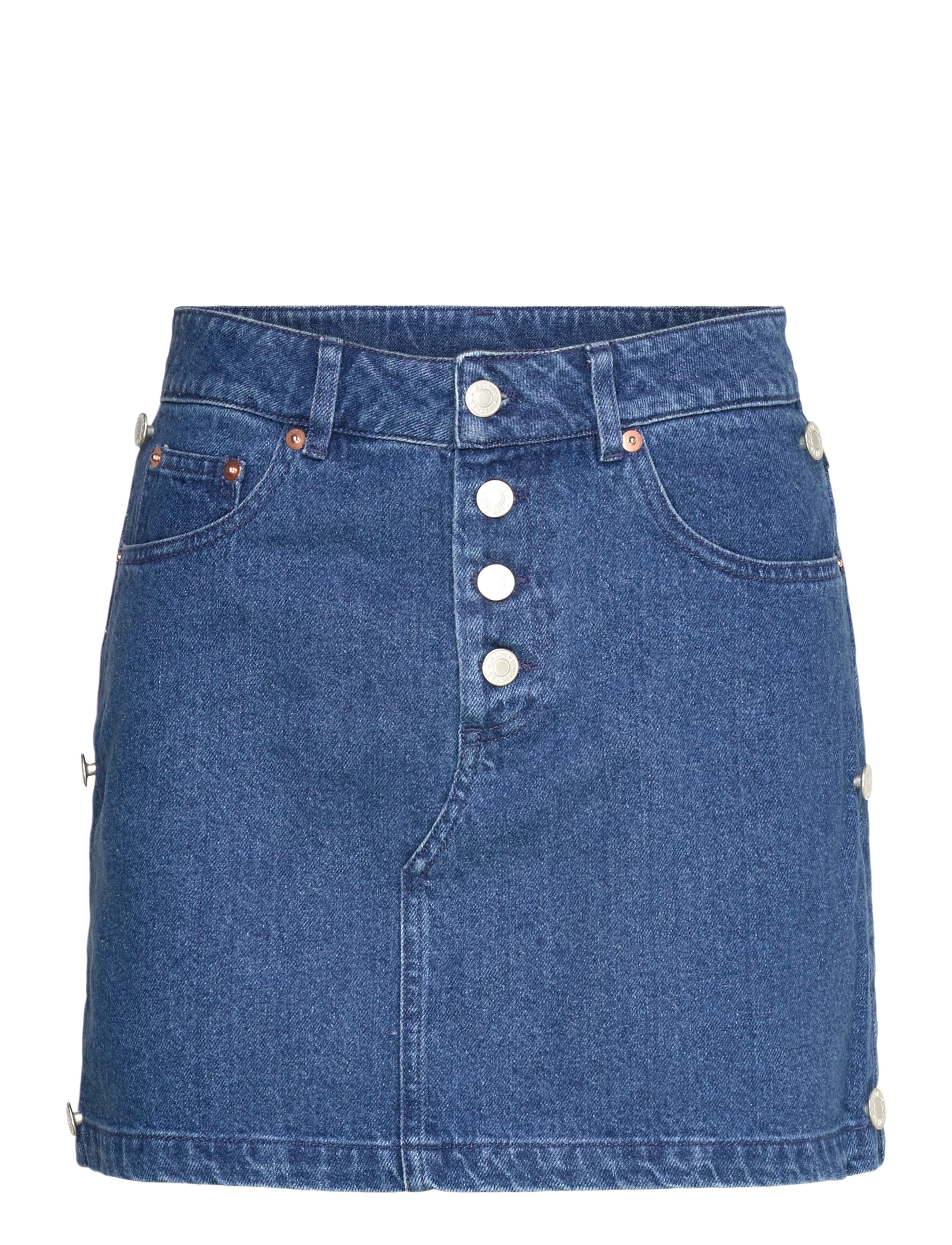 ALOHAS - Hada Deep Blue Denim Skirt - jeanskjolar - deep blue - 2