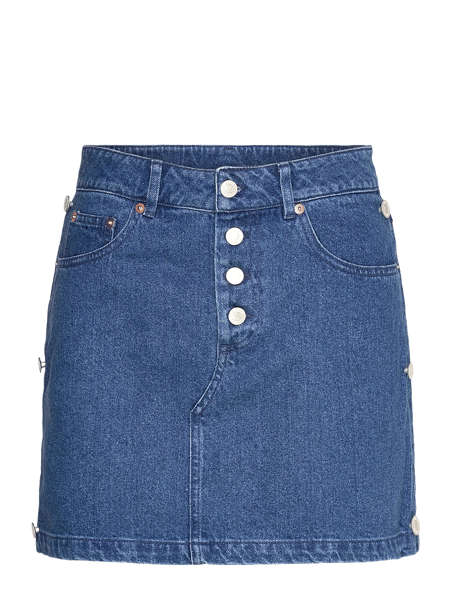 ALOHAS - Hada Deep Blue Denim Skirt - jeansröcke - deep blue - 2