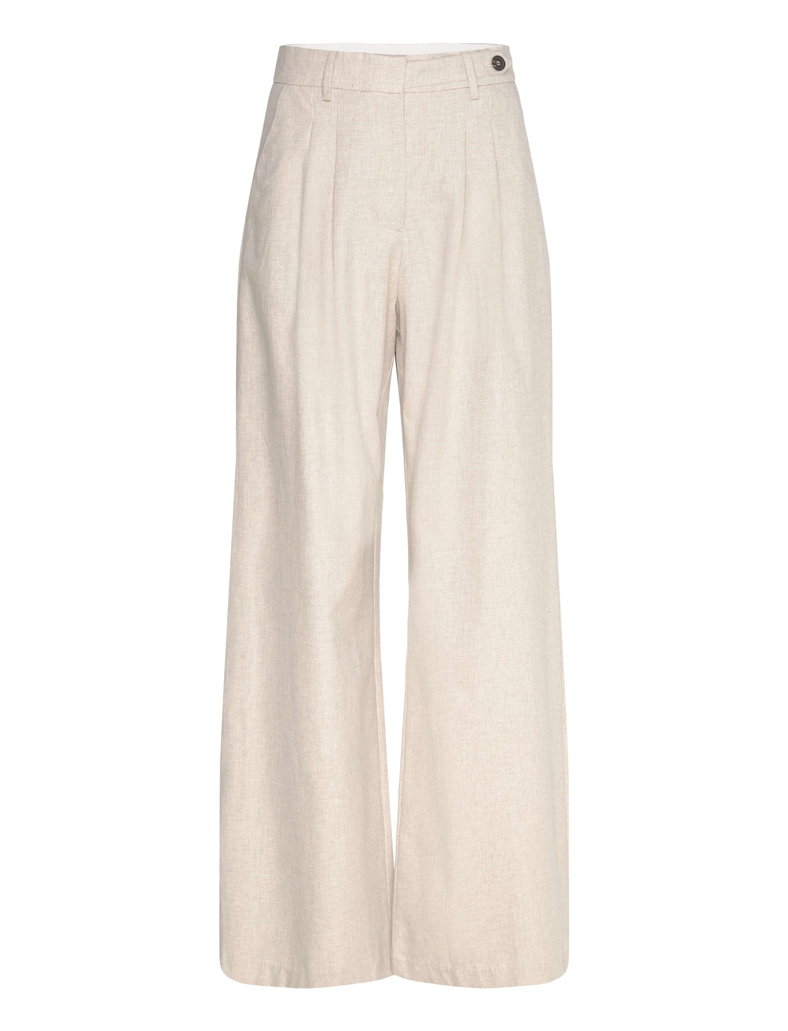 ALOHAS Meran Cream Trousers - Trousers - CREAM / cream
