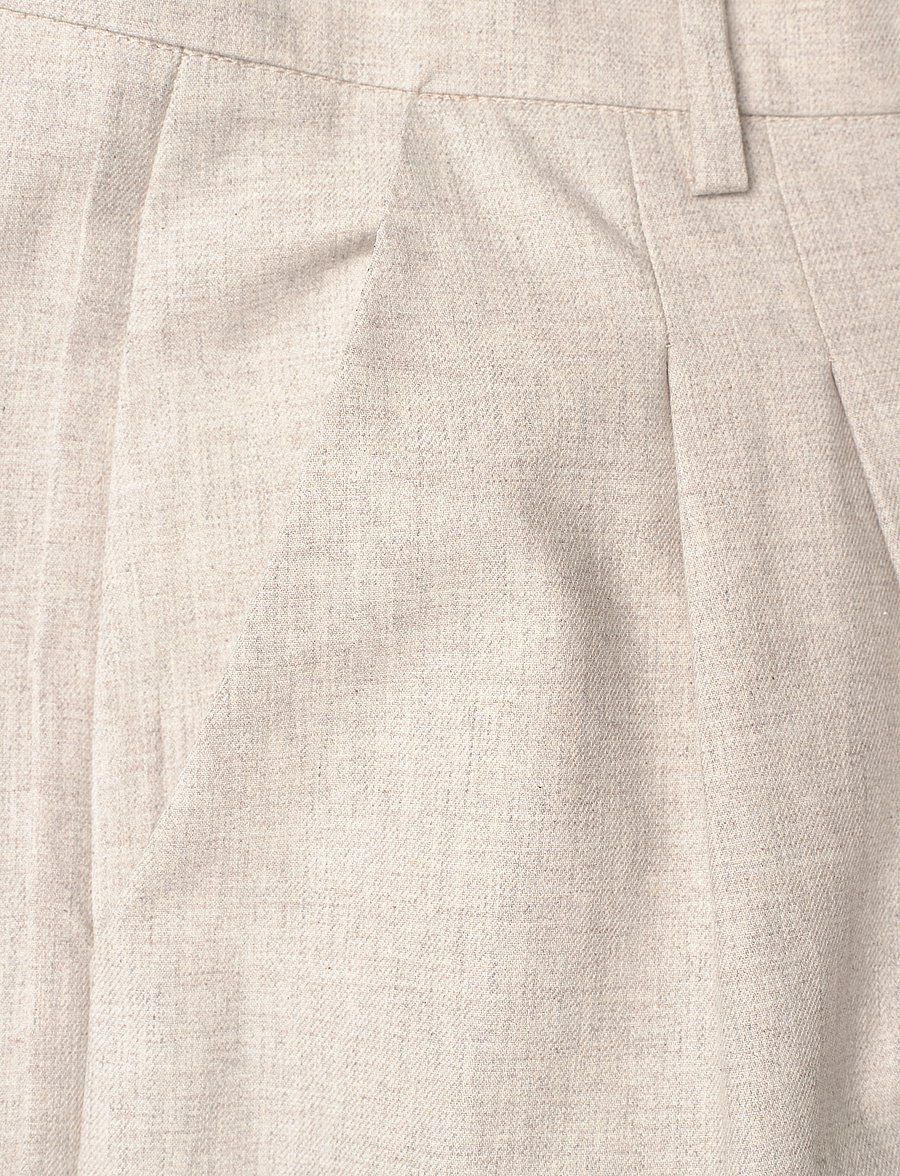ALOHAS - Meran Cream Trousers - anzugshosen - cream - 2