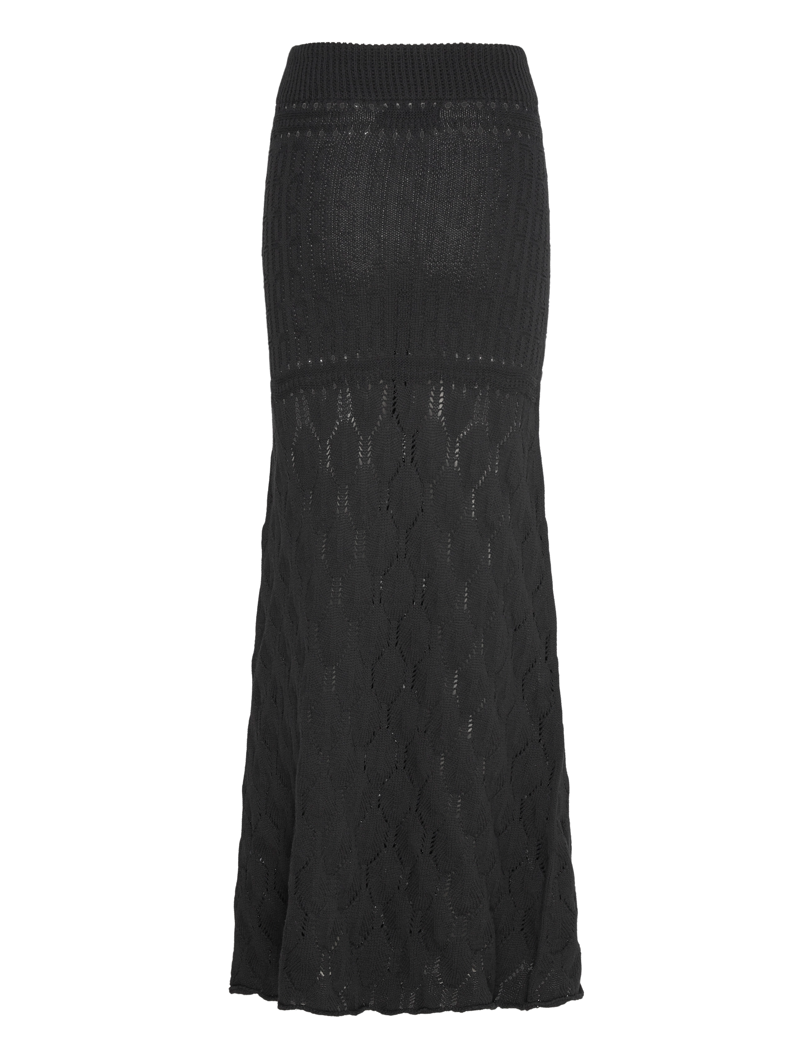 ALOHAS - Mauver Black Tricot Skirt - black - 1