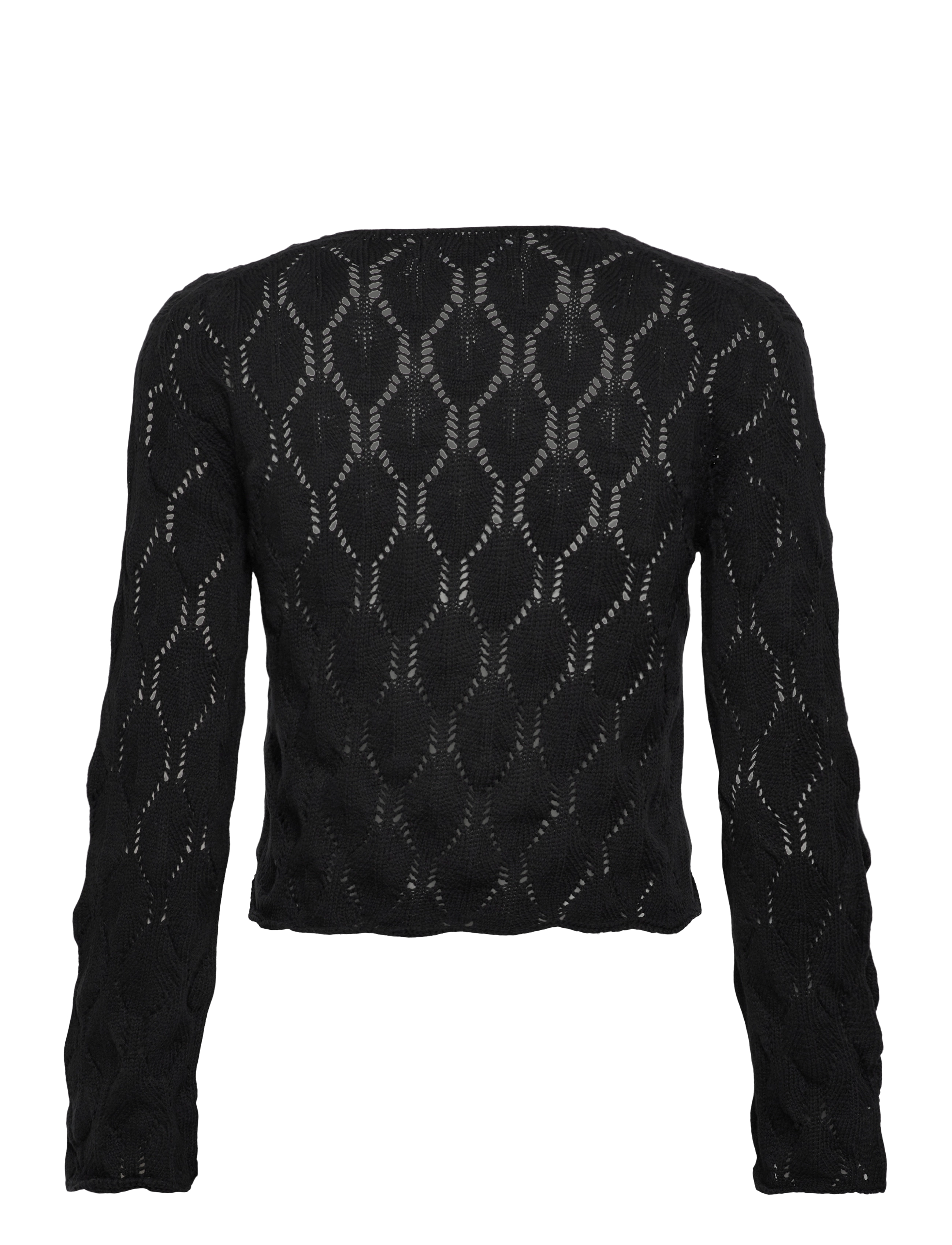 ALOHAS - Neli Black Tricot Sweater - black - 1