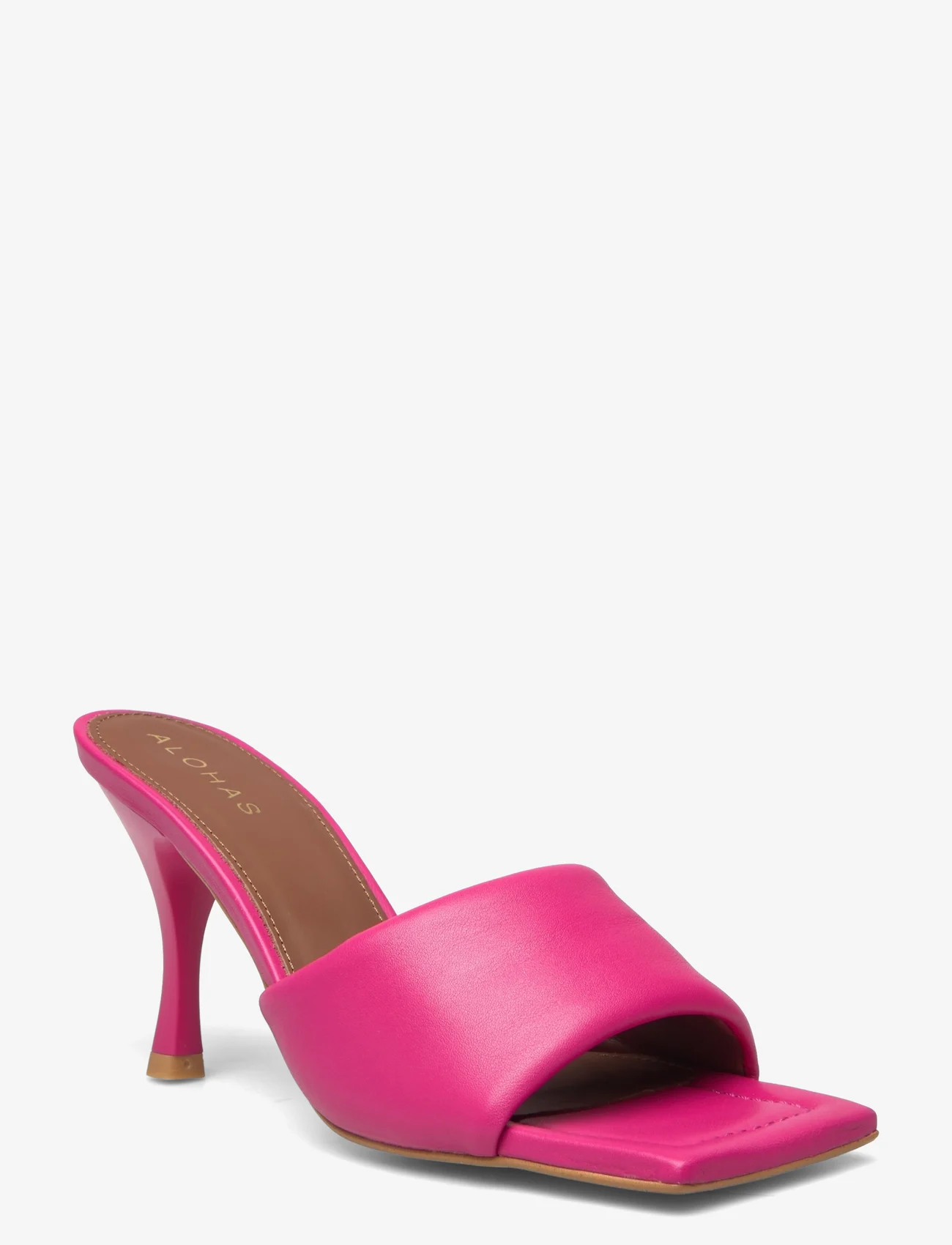 ALOHAS - Puffy - heeled mules - magenta - 0