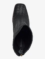 ALOHAS - West Black Braided Leather - stövletter - black - 2