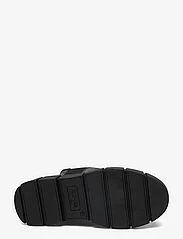 ALOHAS - Armor Black Leather Ankle Boot - flate ankelstøvletter - black - 4
