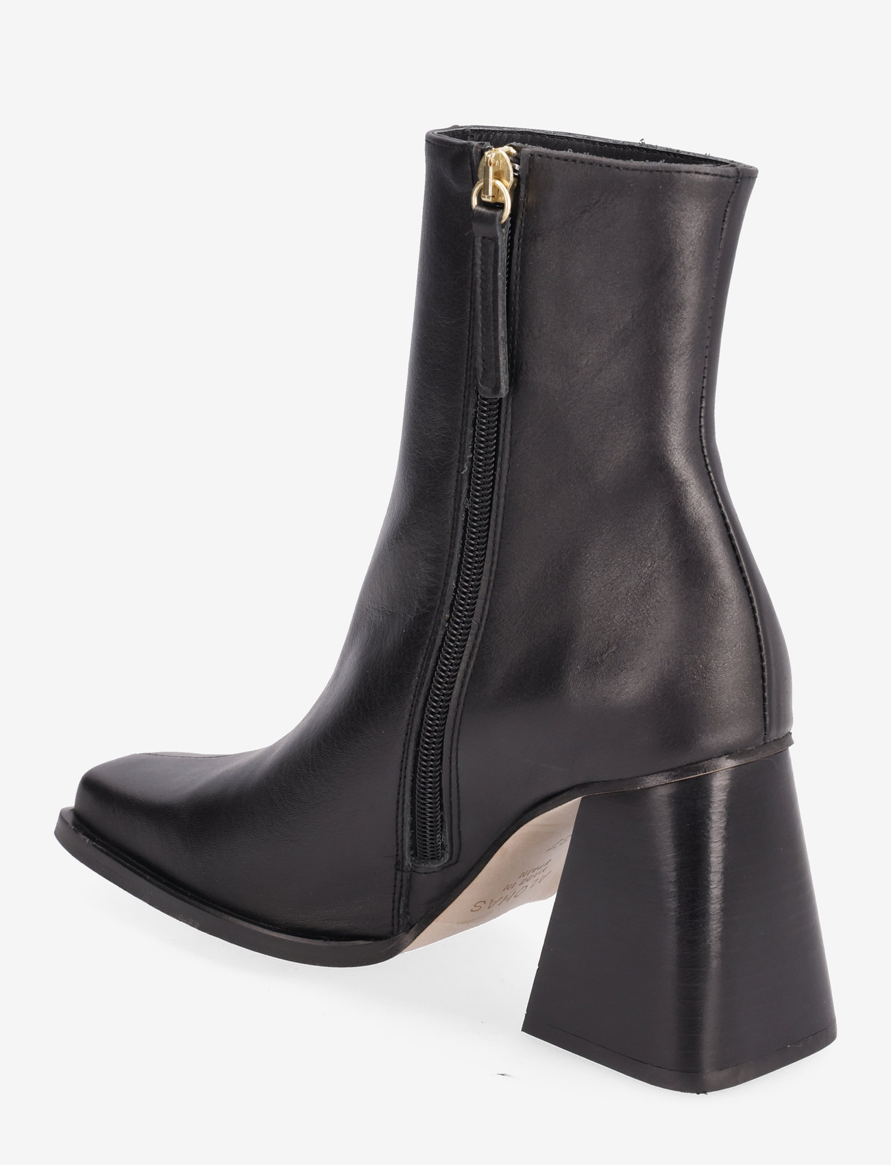 ALOHAS - South Leather Ankle Boots - stiefeletten mit absatz - black - 3