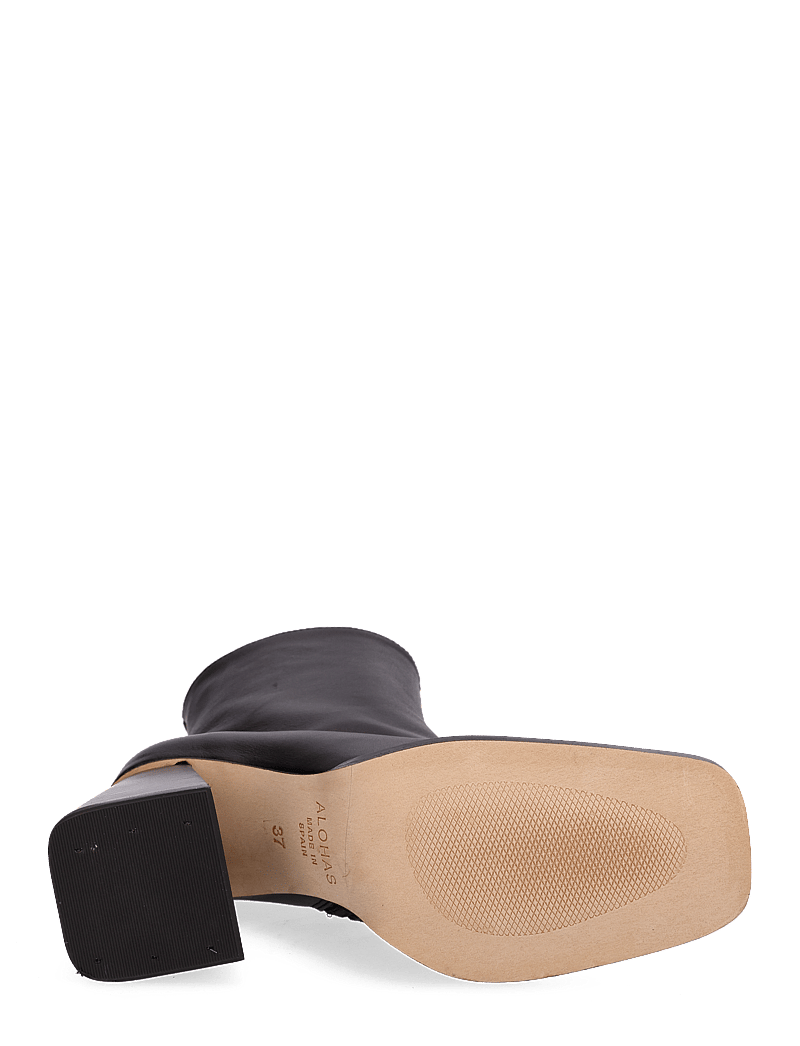 ALOHAS - South Leather Ankle Boots - stiefeletten mit absatz - black - 5