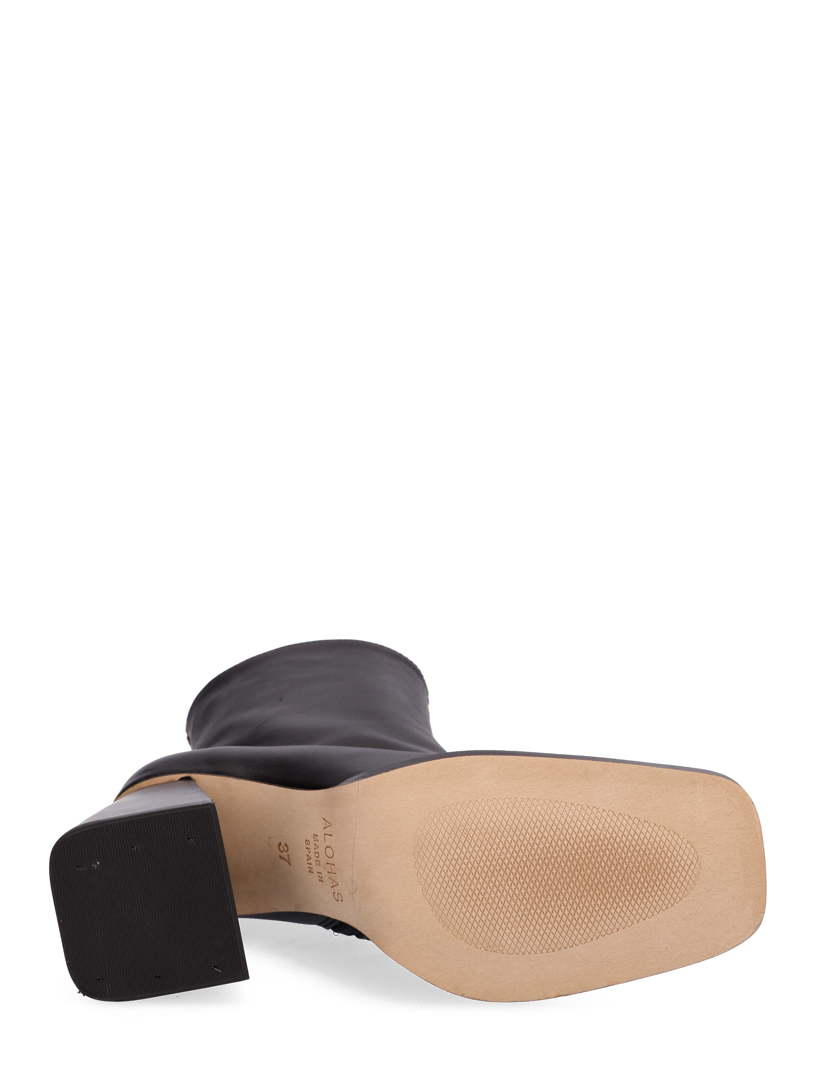 ALOHAS - South Leather Ankle Boots - black - 5
