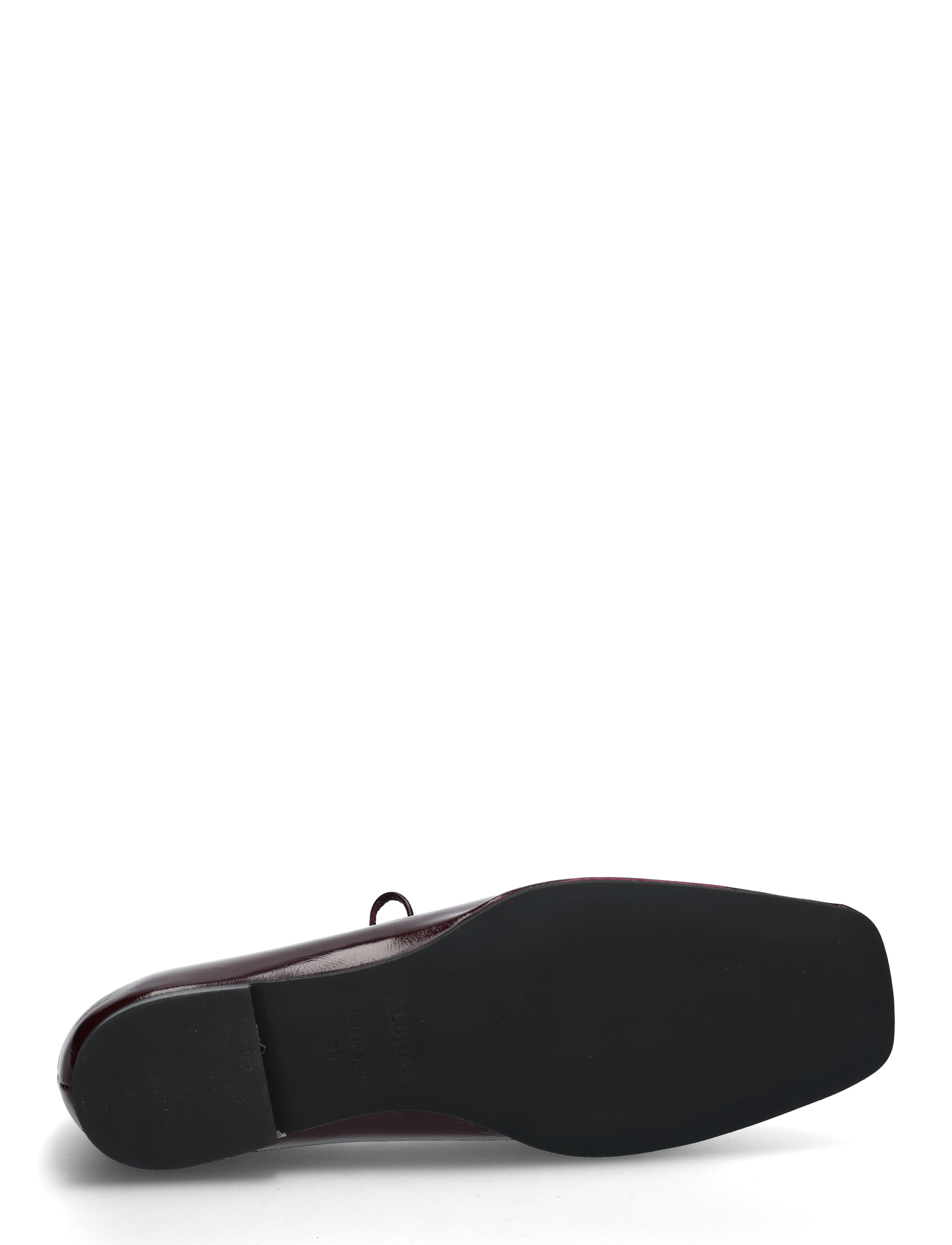 ALOHAS - Sway Burgundy Leather Ballet Flats - besondere anlässe - beet red - 5