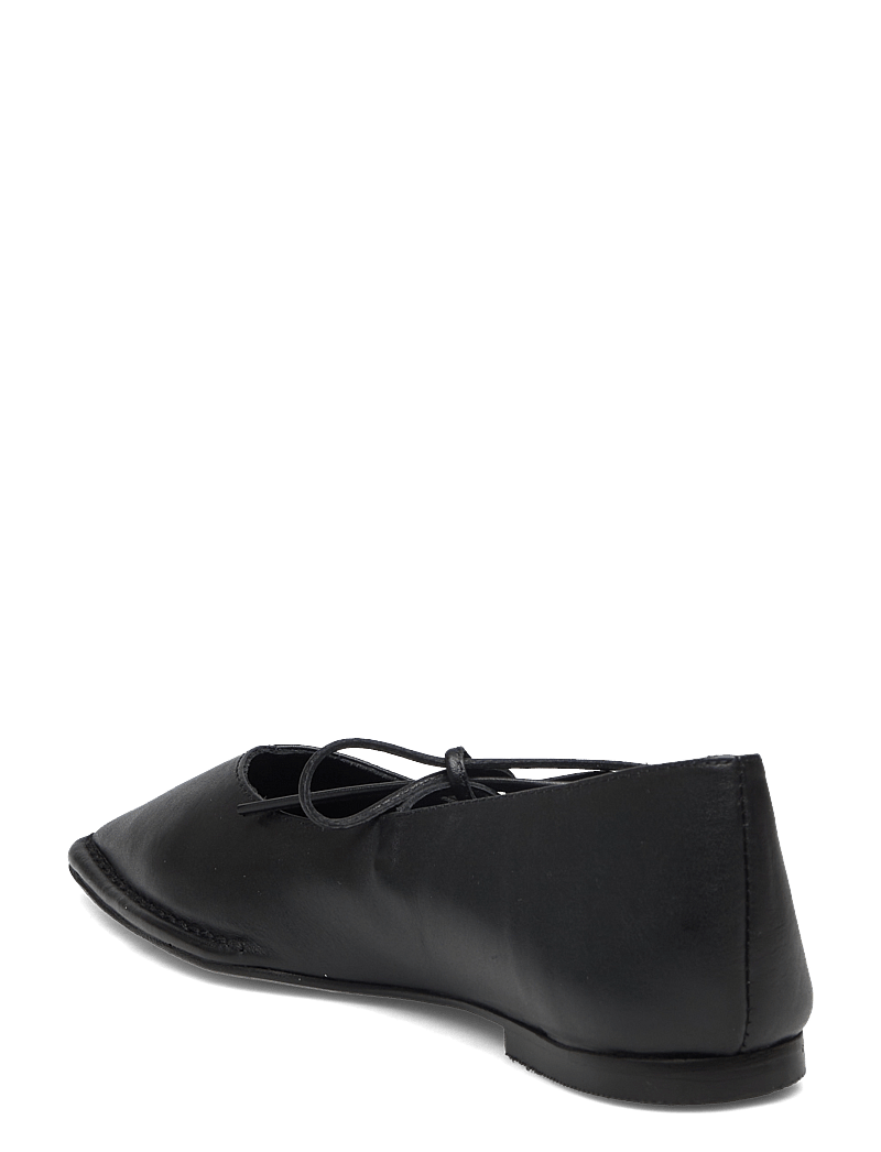 ALOHAS - Sway Red Leather Ballet Flats - særlige begivenheder - black - 2