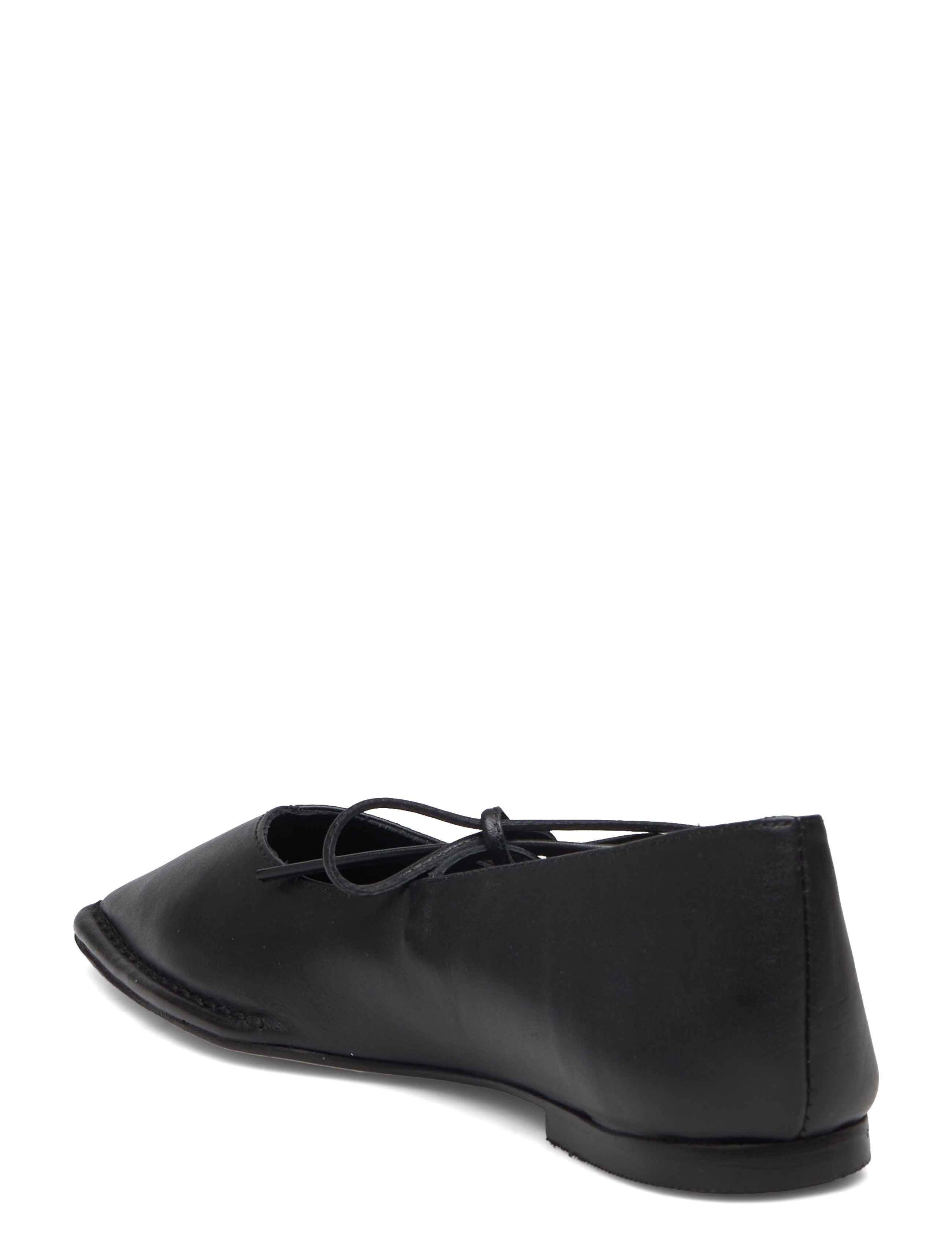 ALOHAS - Sway Burgundy Leather Ballet Flats - besondere anlässe - black - 3