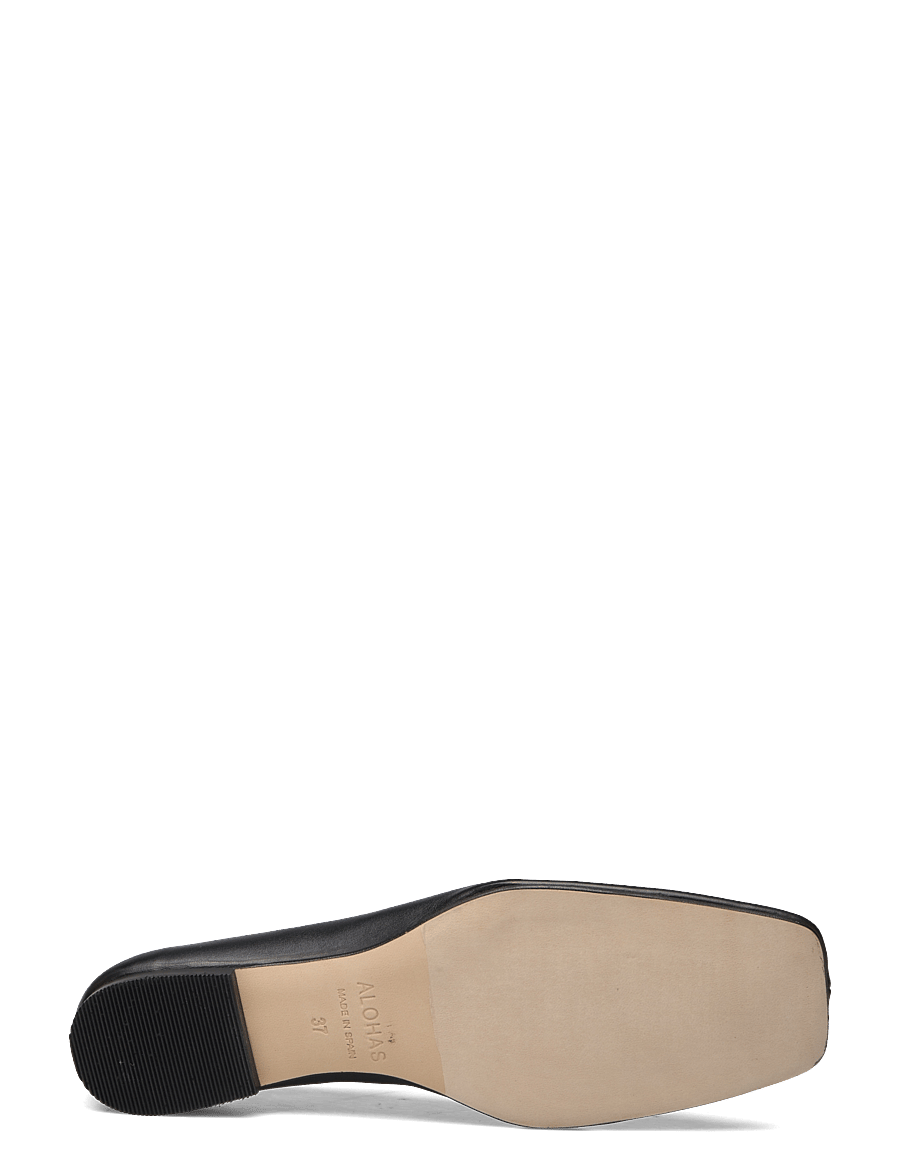 ALOHAS - Sway Burgundy Leather Ballet Flats - besondere anlässe - black - 5