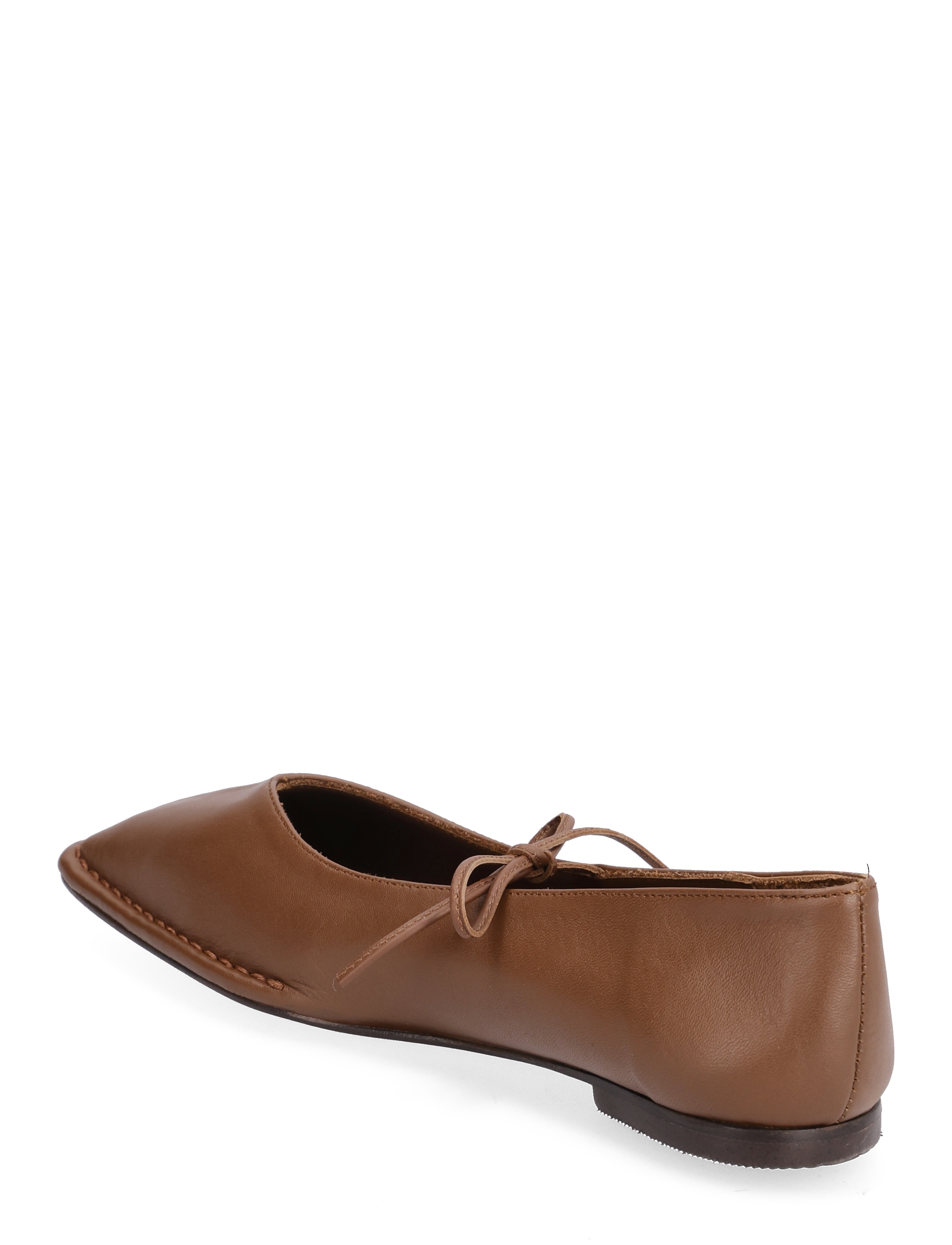 ALOHAS - Sway Burgundy Leather Ballet Flats - besondere anlässe - chestnut brown - 3