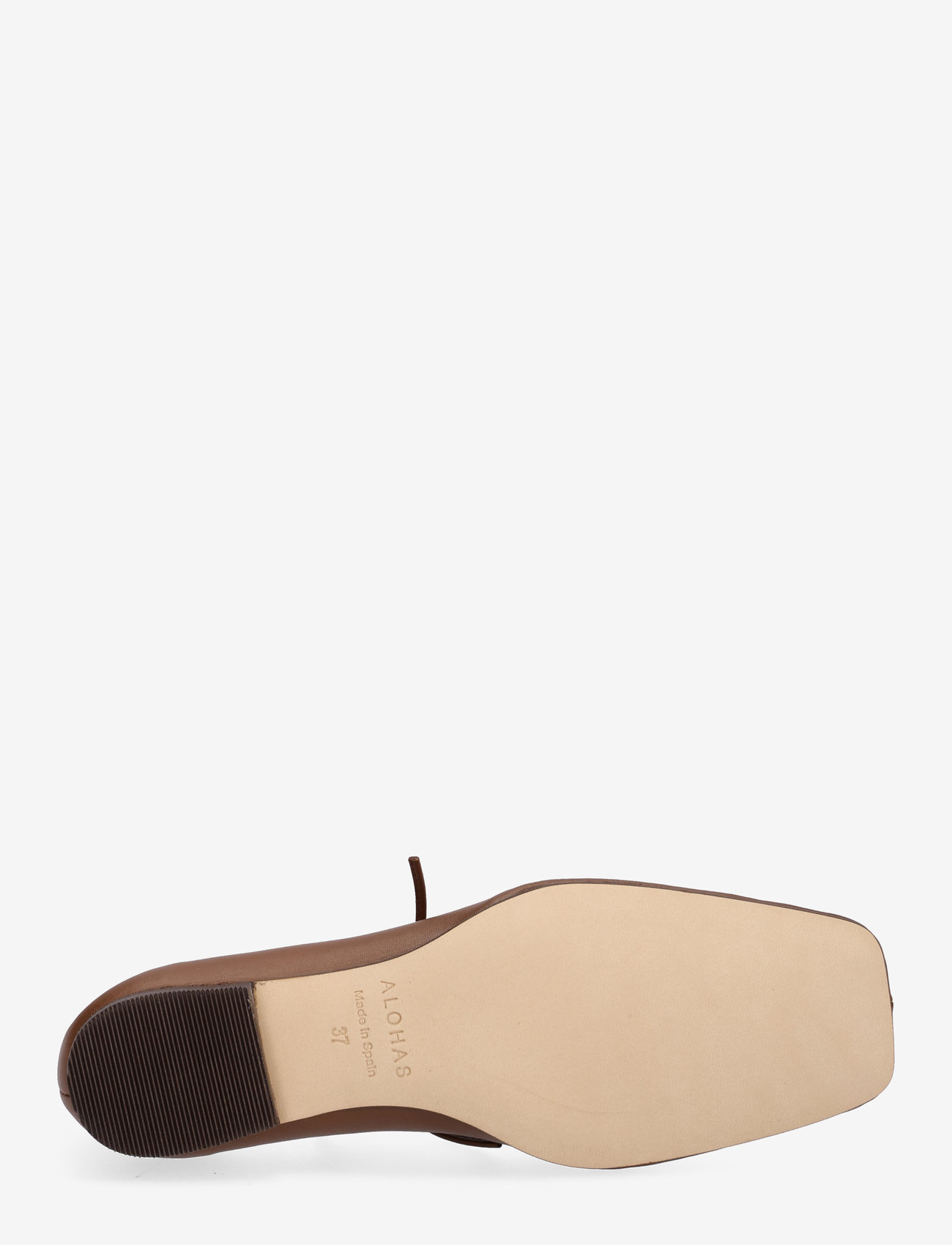 ALOHAS - Sway Burgundy Leather Ballet Flats - special occasions - chestnut brown - 5