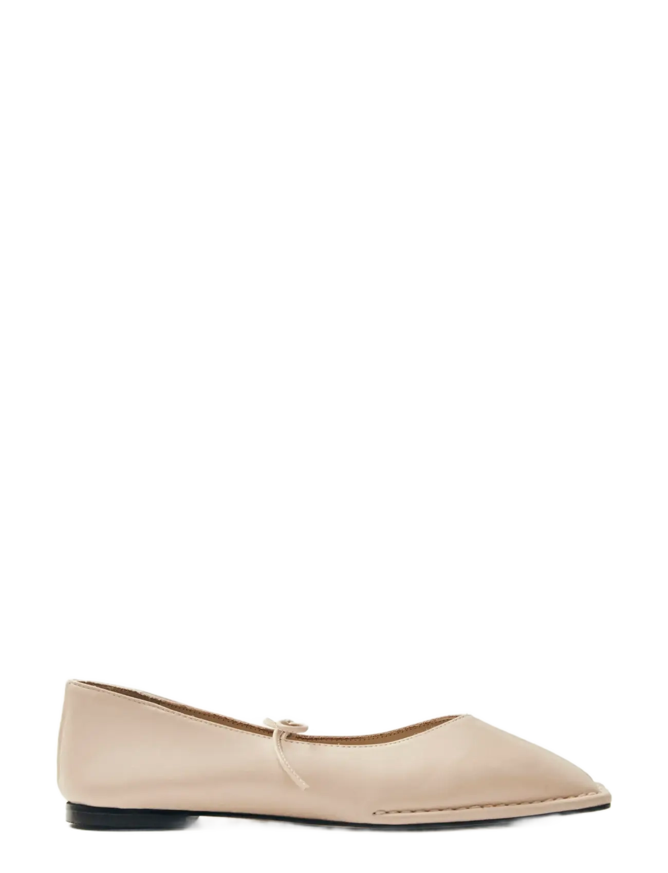 ALOHAS - Sway Burgundy Leather Ballet Flats - erilised sündmused - cream - 2
