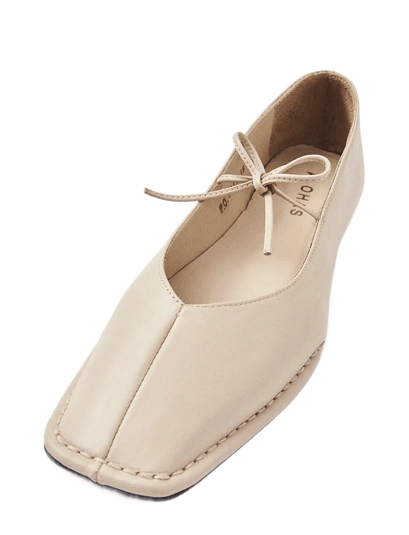 ALOHAS - Sway Burgundy Leather Ballet Flats - besondere anlässe - cream - 3