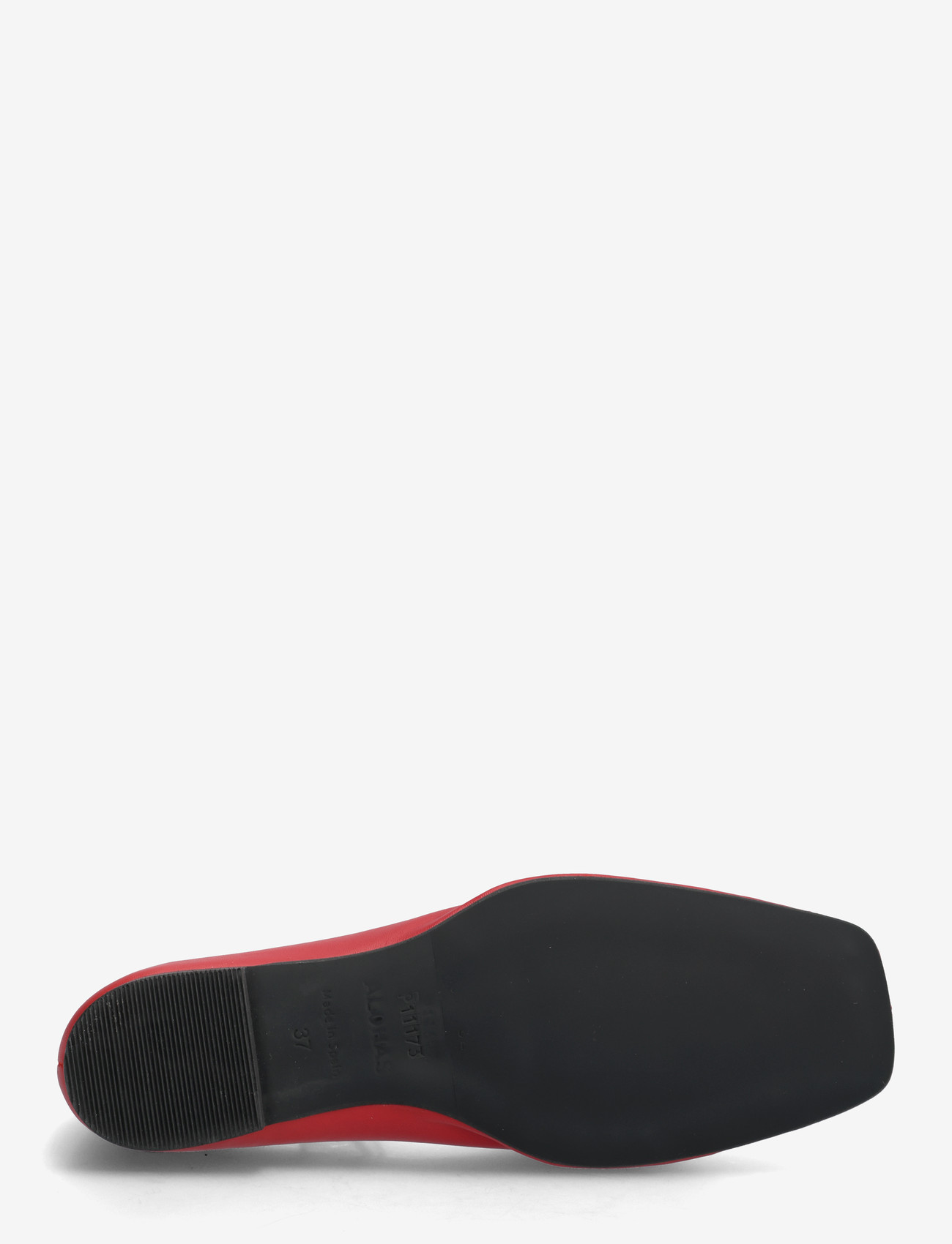 ALOHAS - Sway Black Leather Ballet Flats - special occasions - red - 4