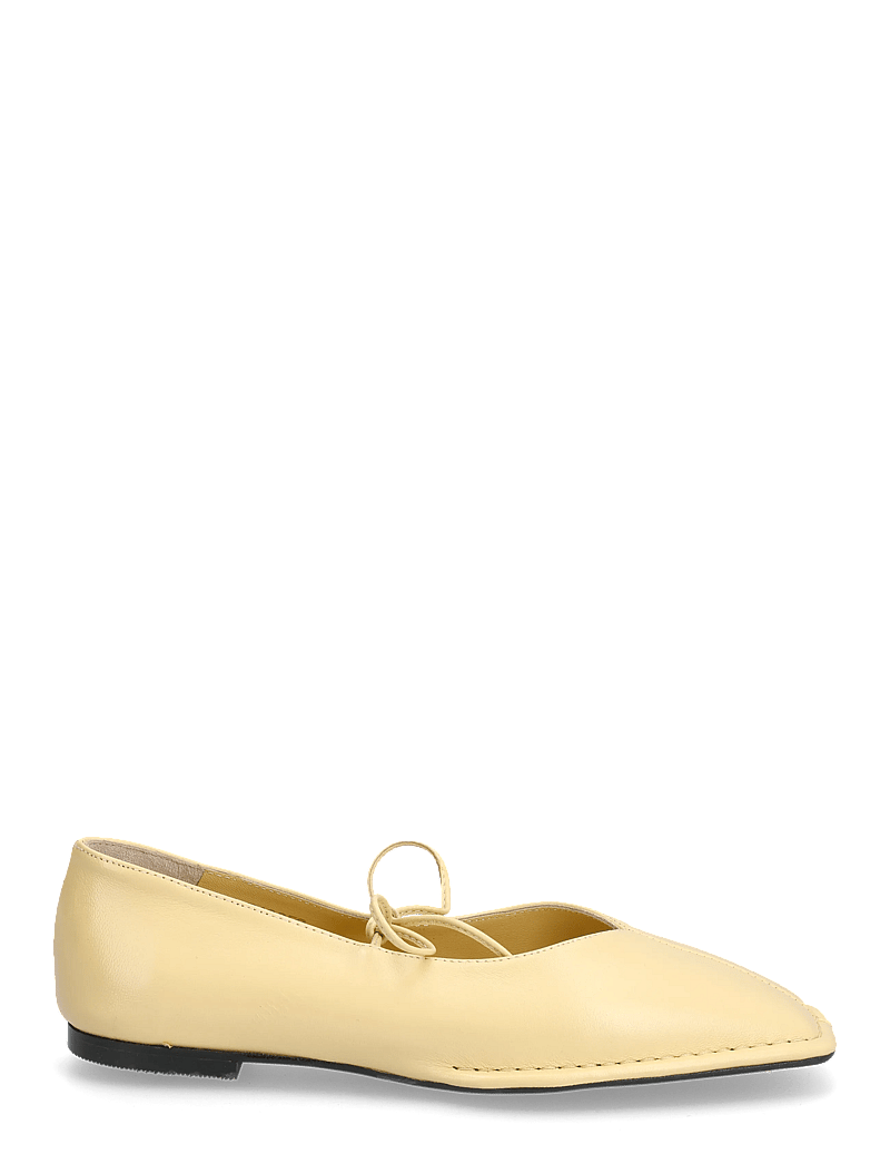 ALOHAS - Sway Black Leather Ballet Flats - erilised sündmused - vanilla - 1