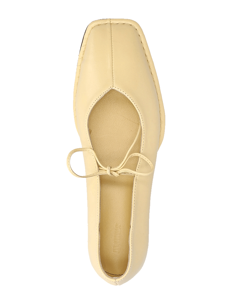 ALOHAS - Sway Black Leather Ballet Flats - erilised sündmused - vanilla - 3