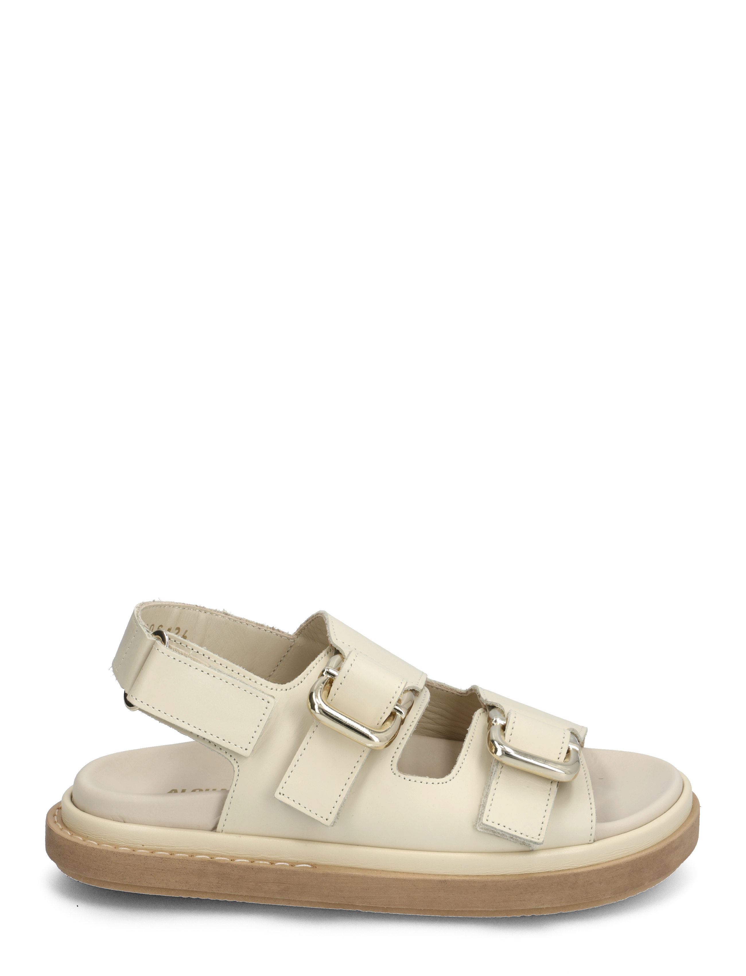 ALOHAS - Harper Black Sandal - flat sandals - cream - 2