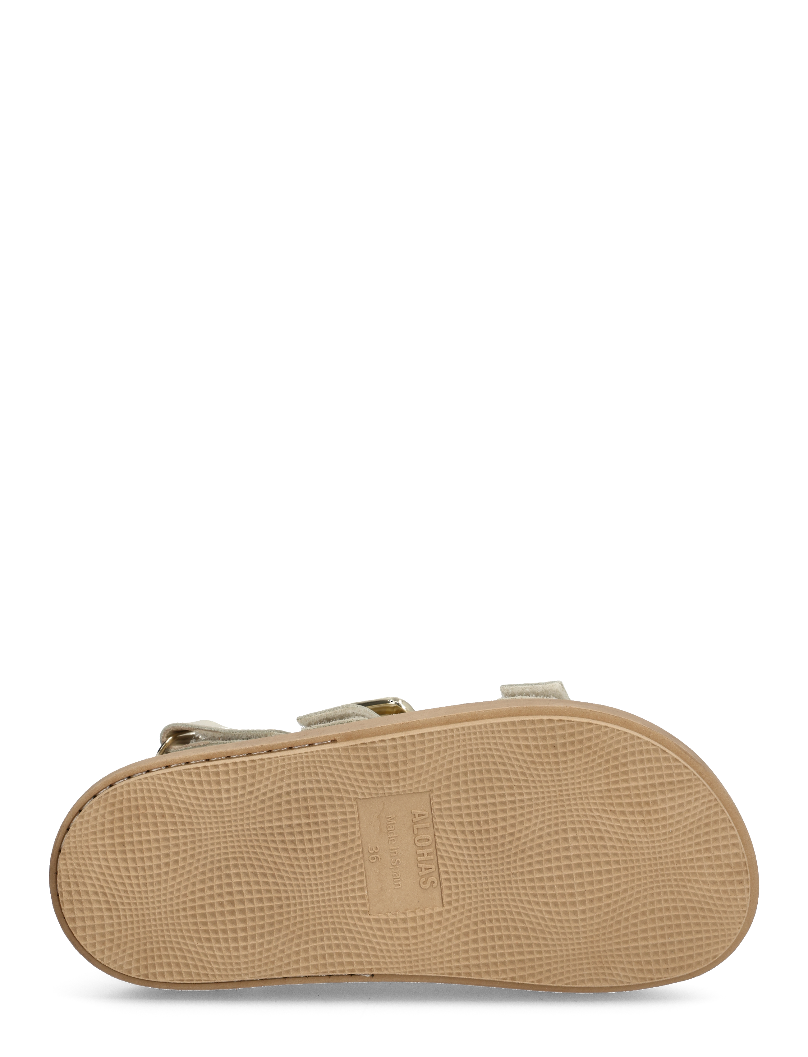 ALOHAS - Harper Black Sandal - flat sandals - cream - 5
