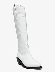 ALOHAS - Mount Bright White Leather Boots - kowbojki - white - 0