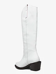 ALOHAS - Mount Bright White Leather Boots - kovboju zābaki - white - 2