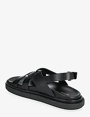 ALOHAS - Trunca Tan Leather Sandals - platta sandaler - black - 2