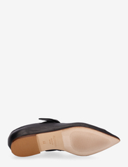 ALOHAS - Fossil Black Leather Ballet Flats - party wear at outlet prices - black - 4