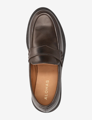 ALOHAS - Obsidian Coffee Brown Leather Loafers - birthday gifts - brown - 4