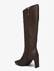 ALOHAS - Isobel Coffee Brown Leather Boots - knee high boots - brown - 2