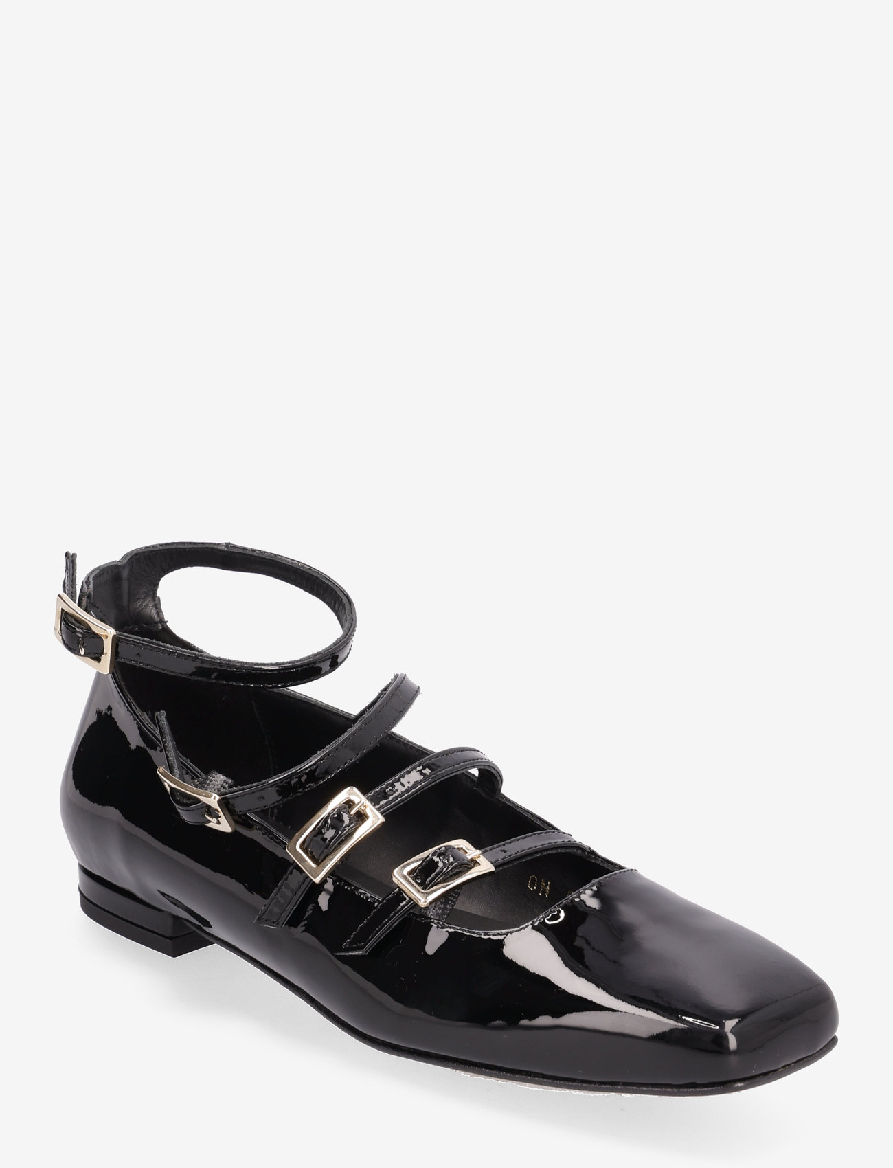 ALOHAS - Luke Leather Ballet Flats - erilised sündmused - onix black - 0