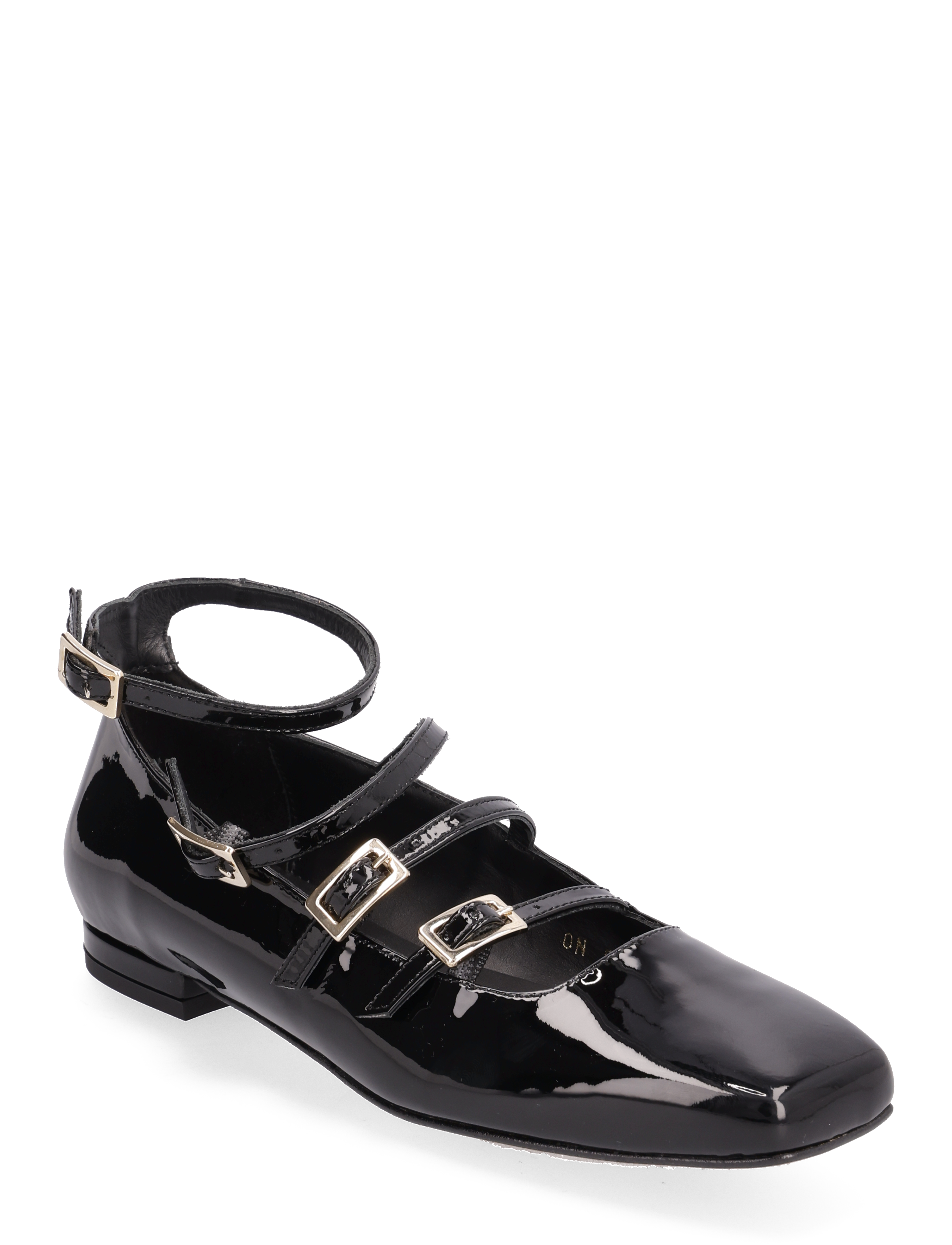 ALOHAS Luke Leather Ballet Flats - Schoenen - ONIX BLACK / black
