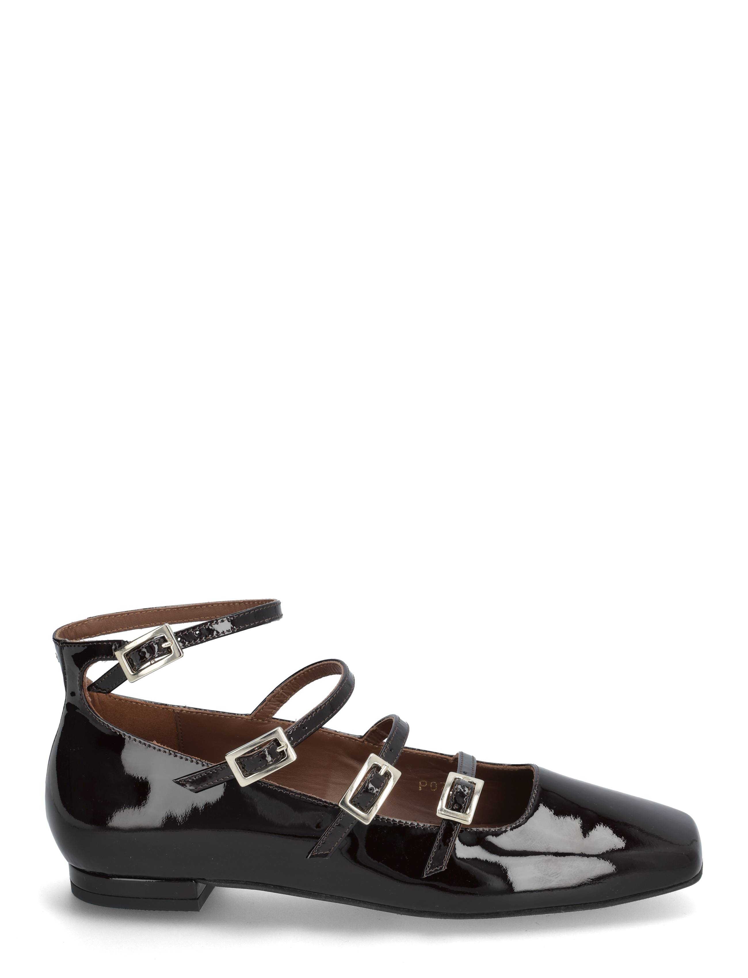 ALOHAS - Luke Leather Ballet Flats - erityistilaisuudet - onix coffee brown - 1