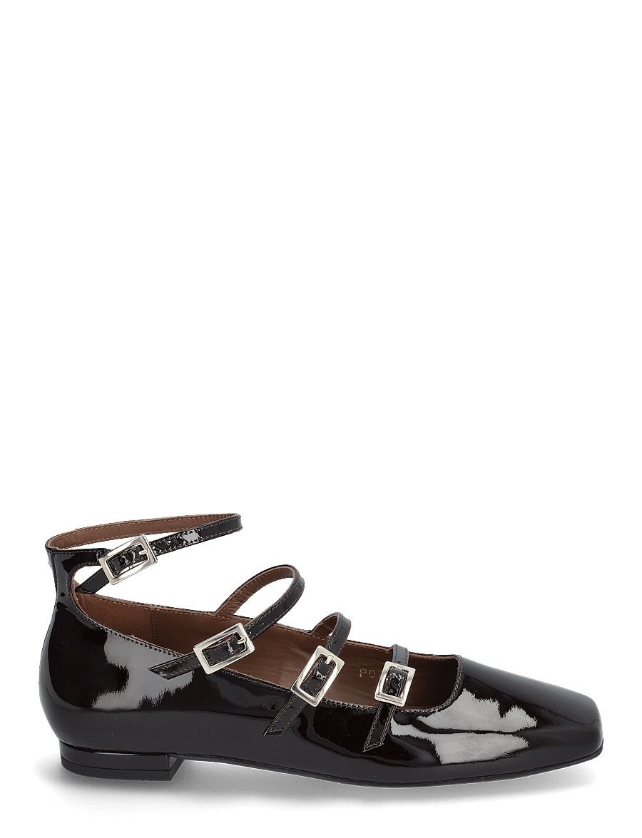 ALOHAS - Luke Leather Ballet Flats - ypatingos progos - onix coffee brown - 1