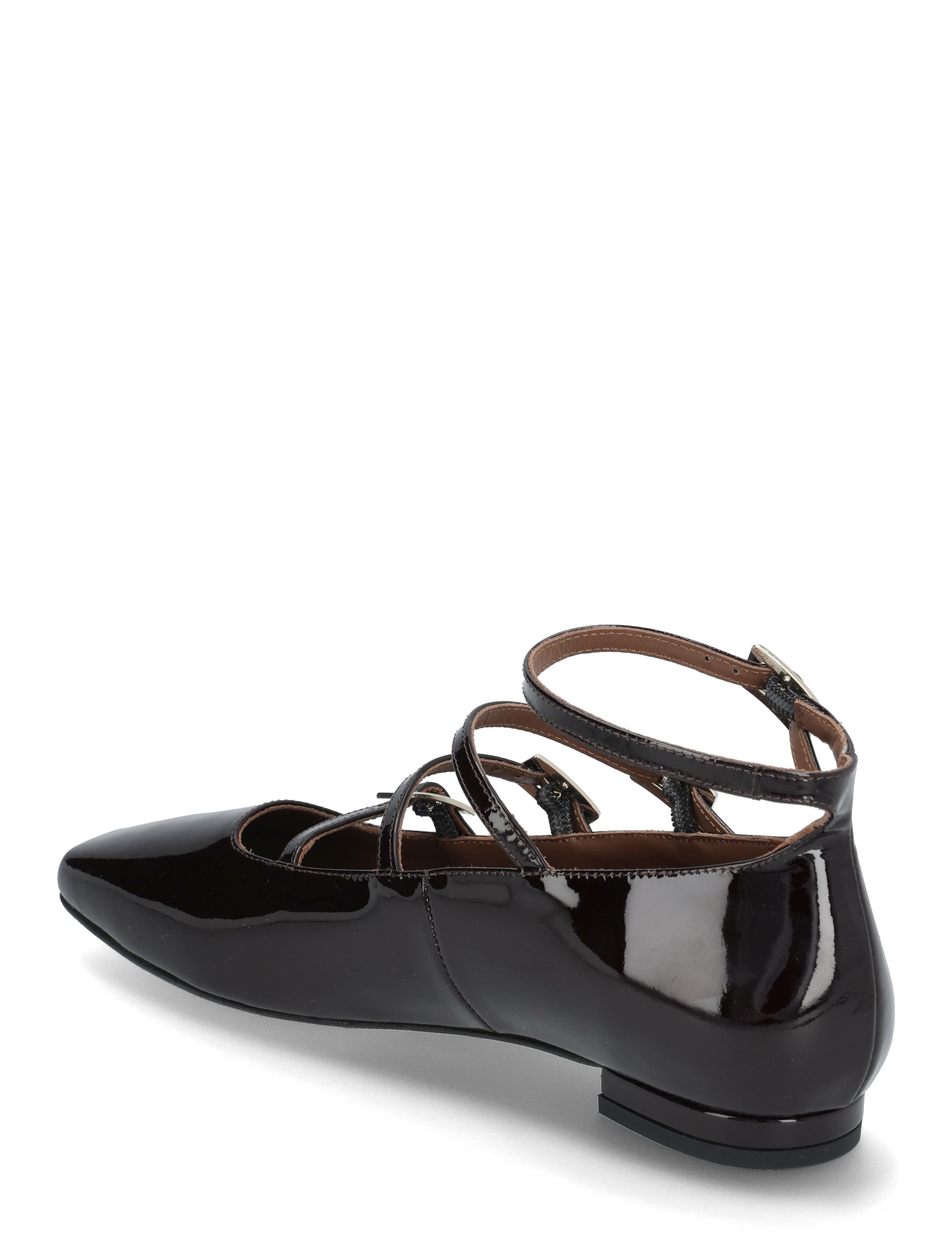 ALOHAS - Luke Leather Ballet Flats - erityistilaisuudet - onix coffee brown - 2