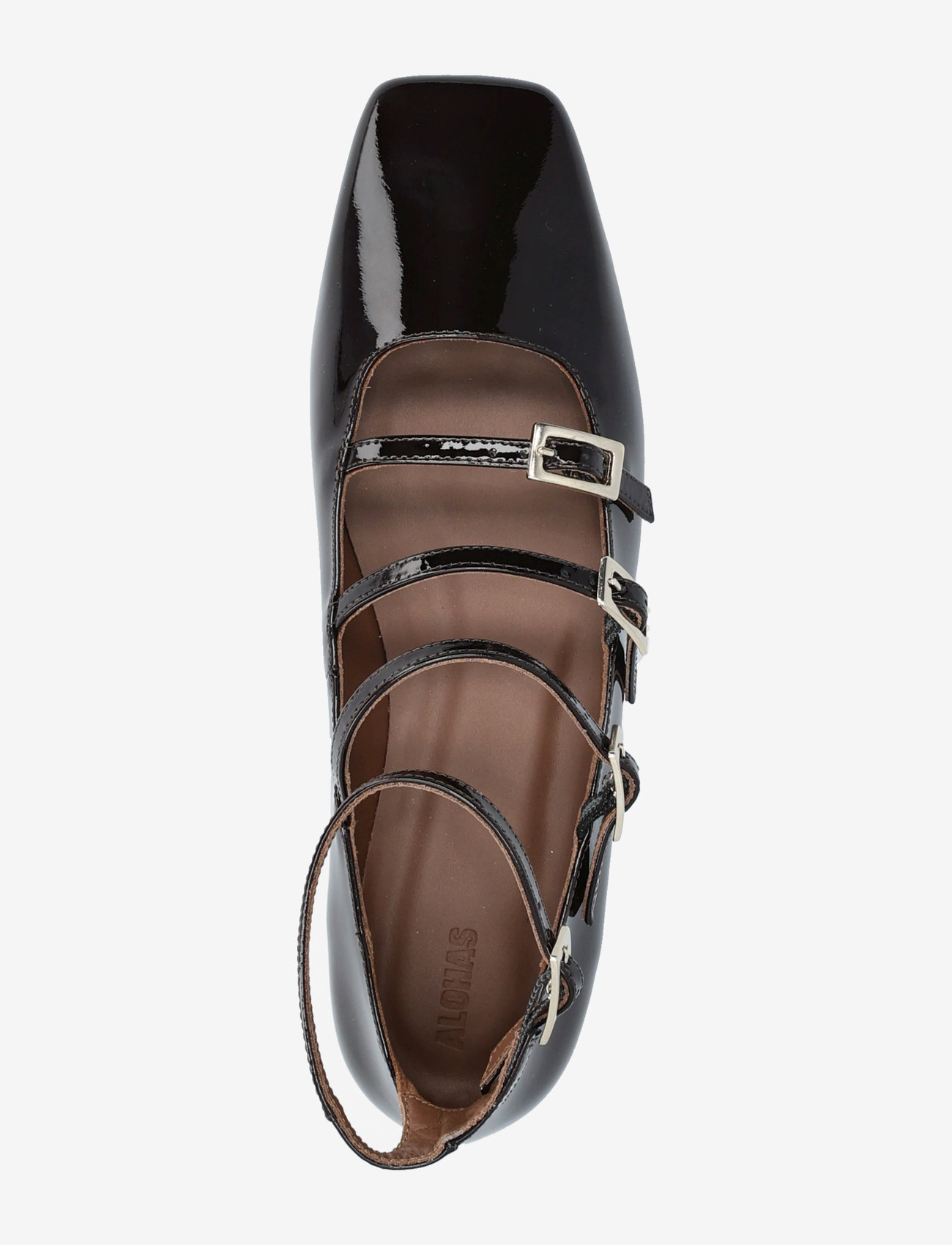 ALOHAS - Luke Leather Ballet Flats - besondere anlässe - onix coffee brown - 3