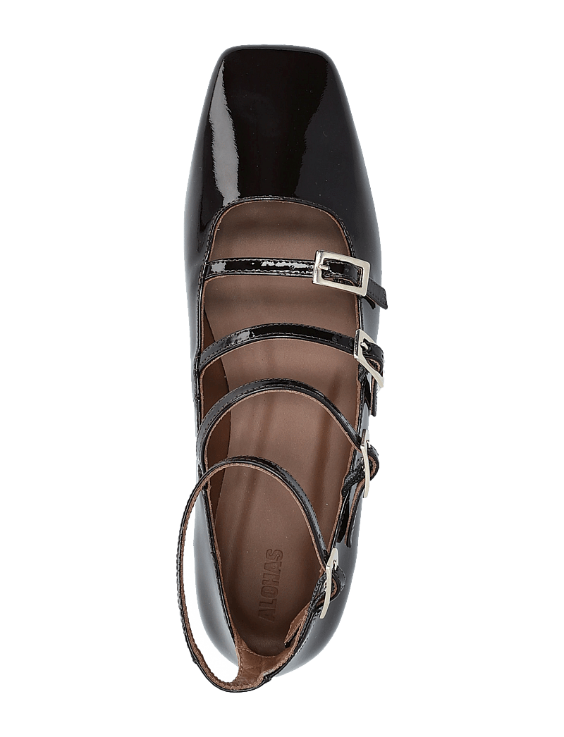 ALOHAS - Luke Leather Ballet Flats - besondere anlässe - onix coffee brown - 3