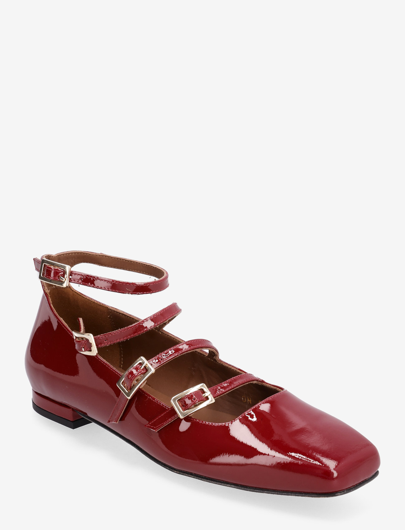 ALOHAS - Luke Leather Ballet Flats - besondere anlässe - onix wine burgundy - 0