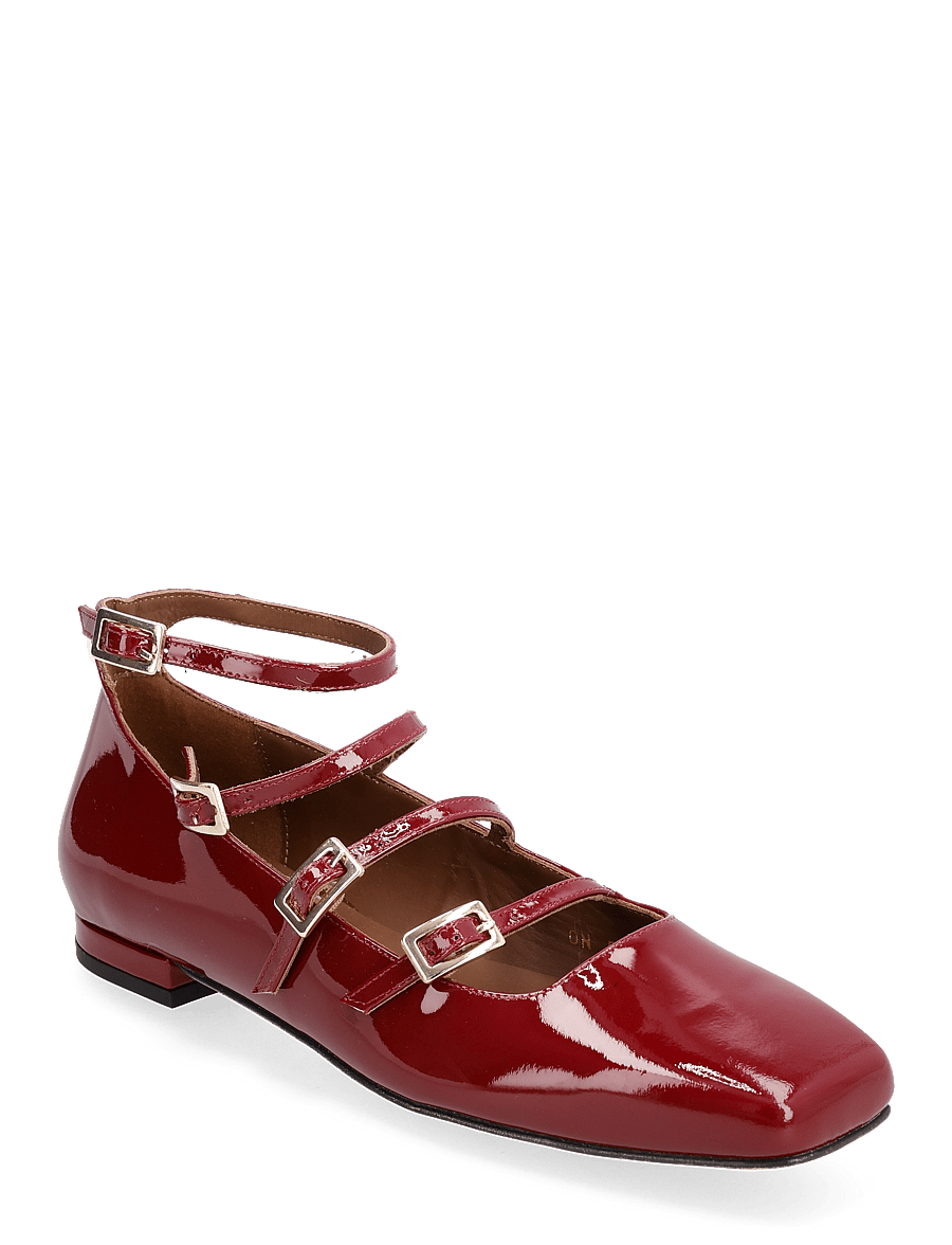 ALOHAS - Luke Leather Ballet Flats - special occasions - onix wine burgundy - 0
