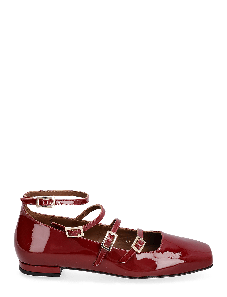 ALOHAS - Luke Leather Ballet Flats - special occasions - onix wine burgundy - 1