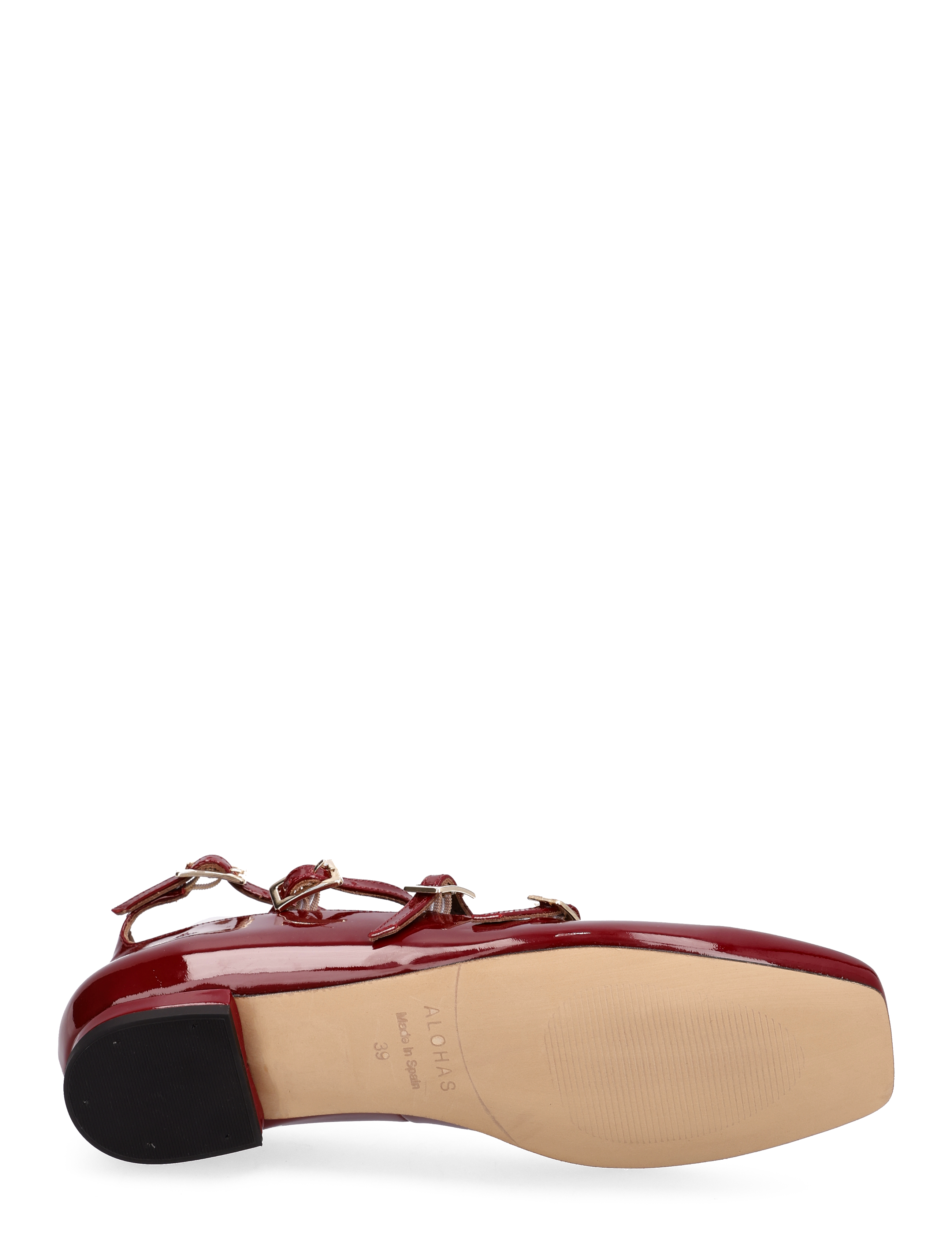 ALOHAS - Luke Leather Ballet Flats - særlige begivenheder - onix wine burgundy - 4